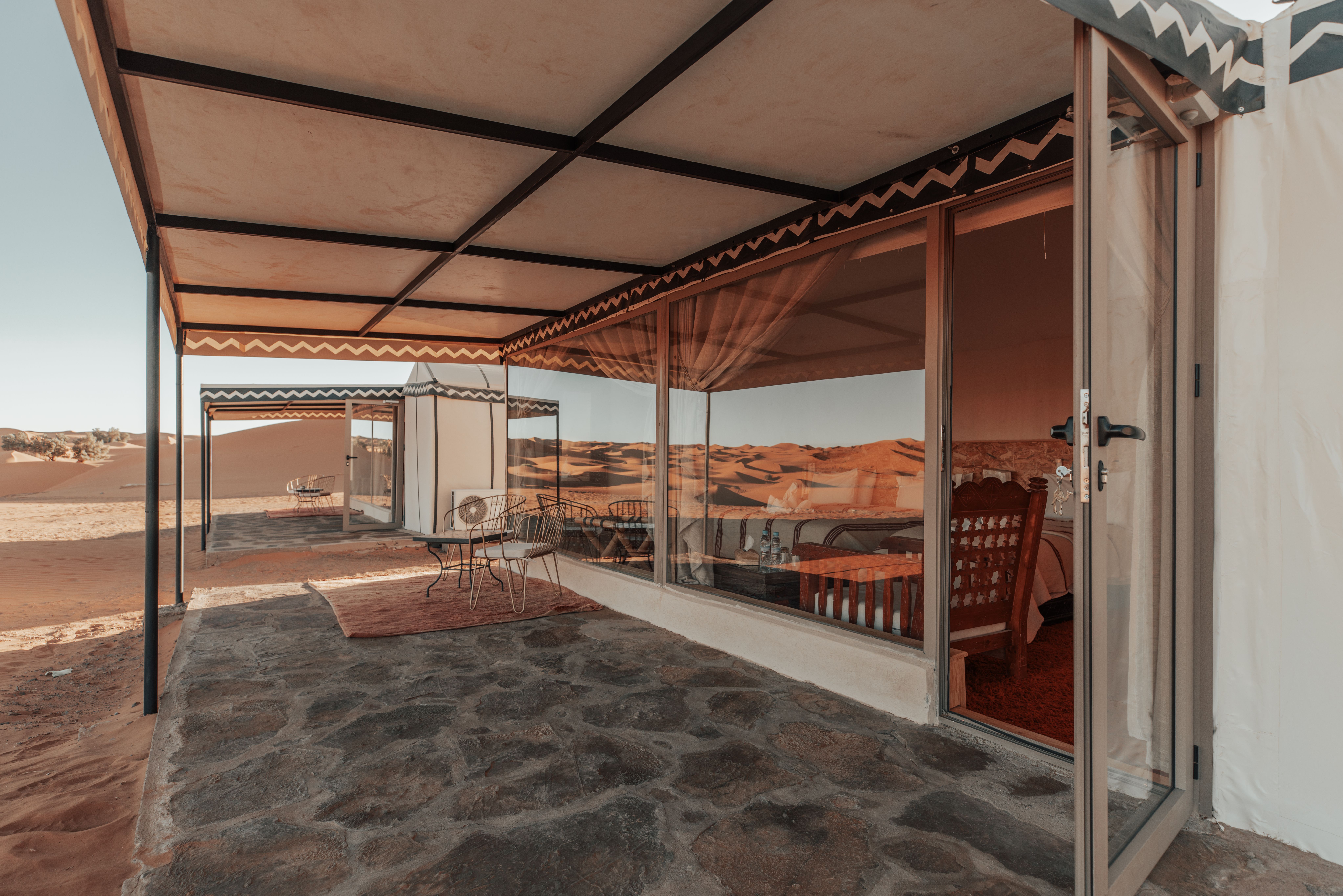 Luxuyry Tent in de woestijn