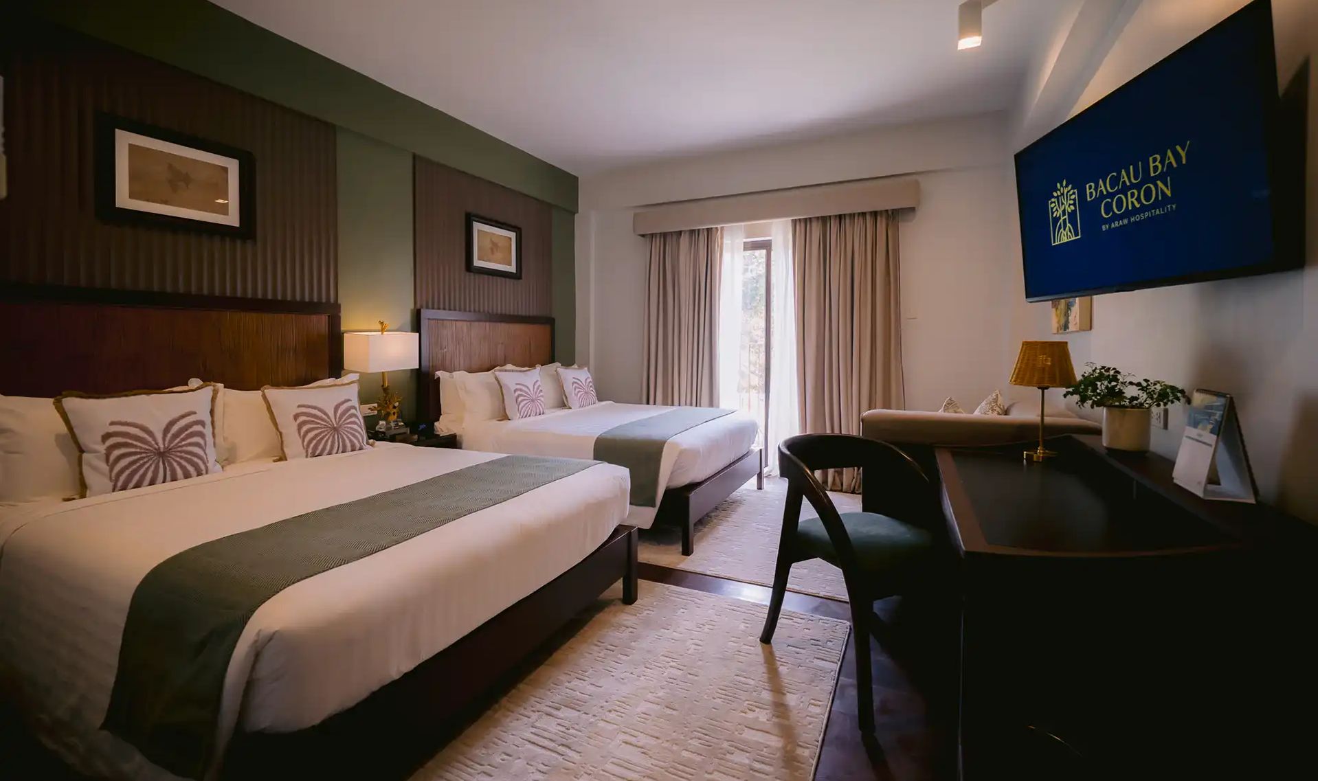 Filipijnen Coron Bacau Bay Coron Deluxe Kamer