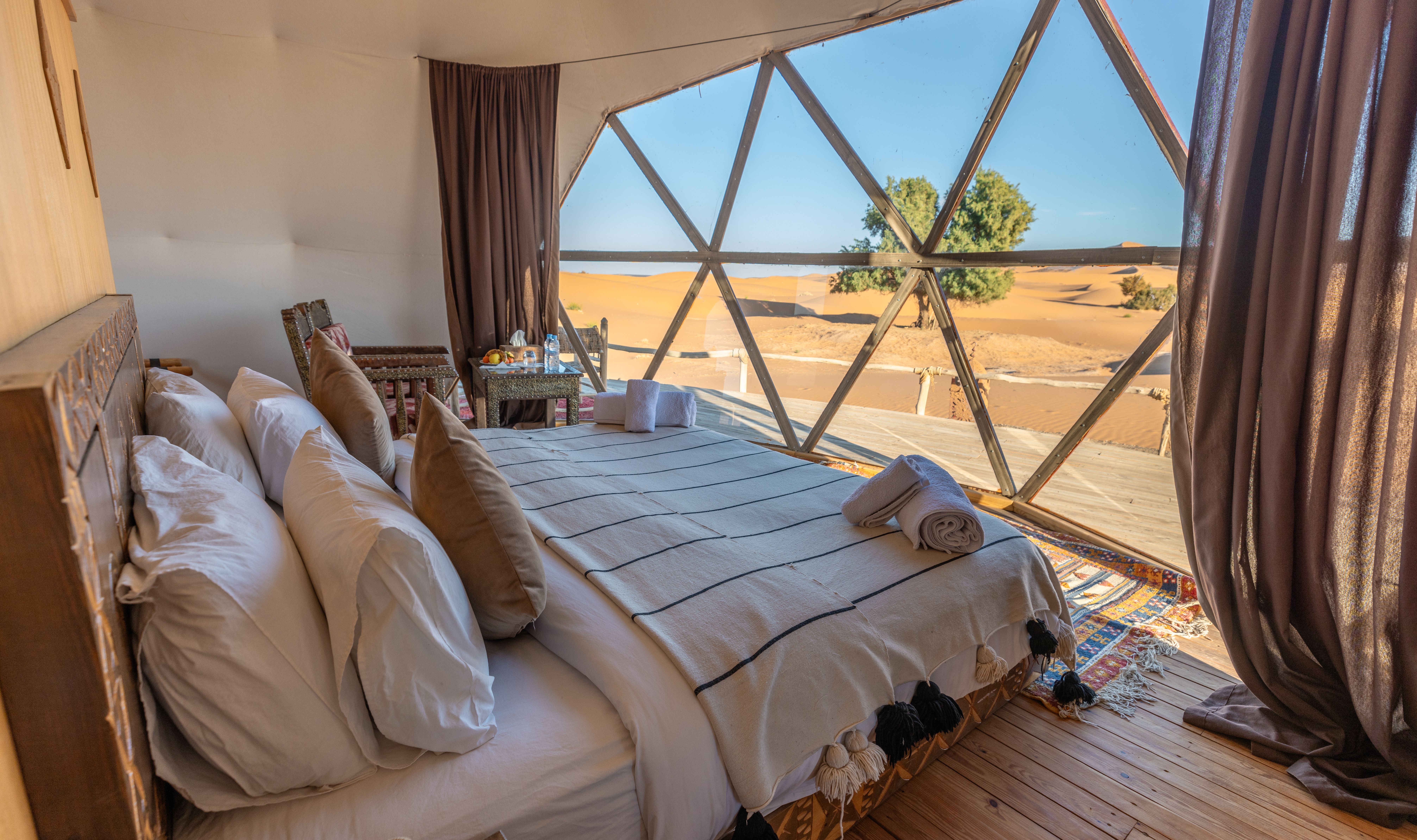 Dome tent in Dome Camp