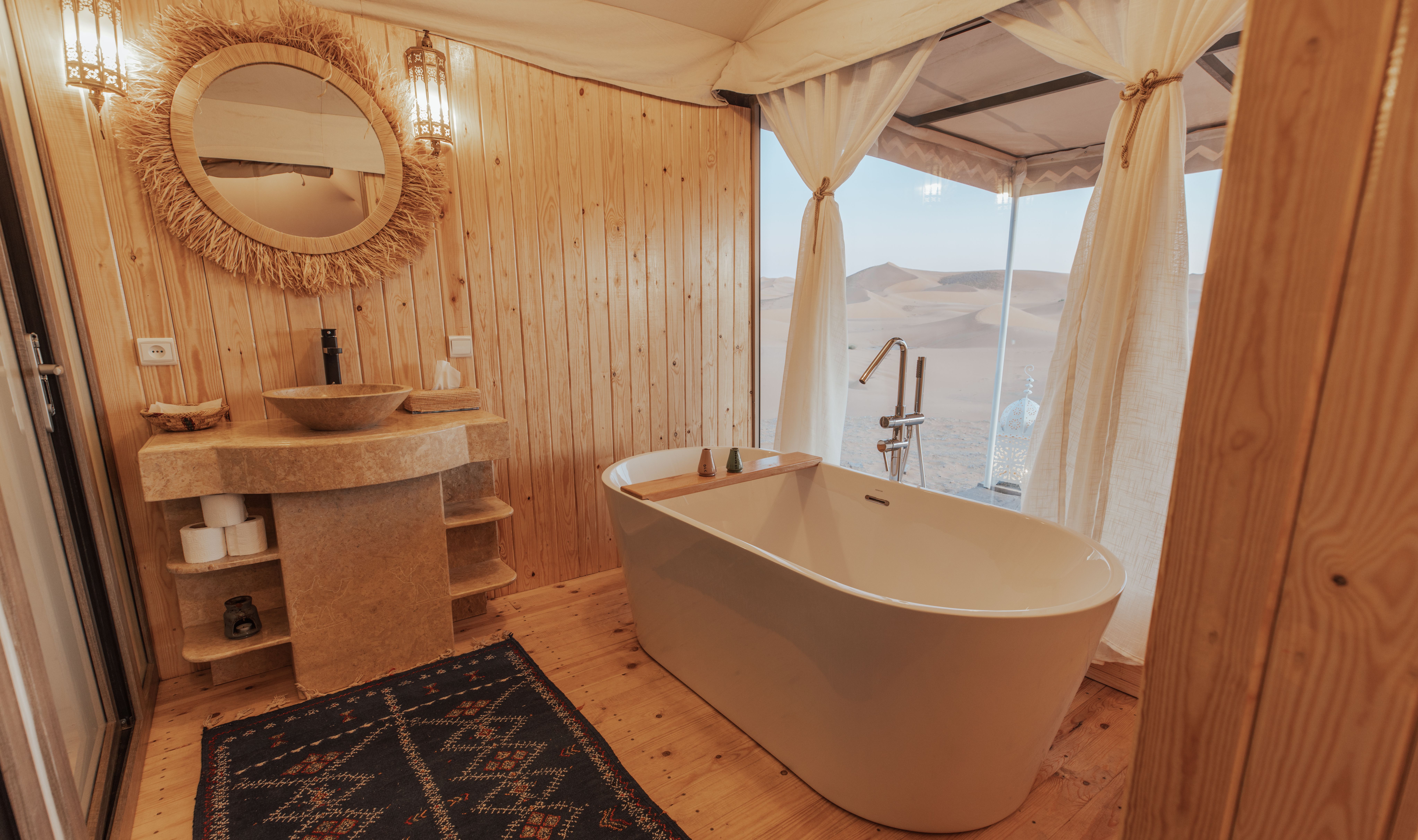 Superior Camp badkamer