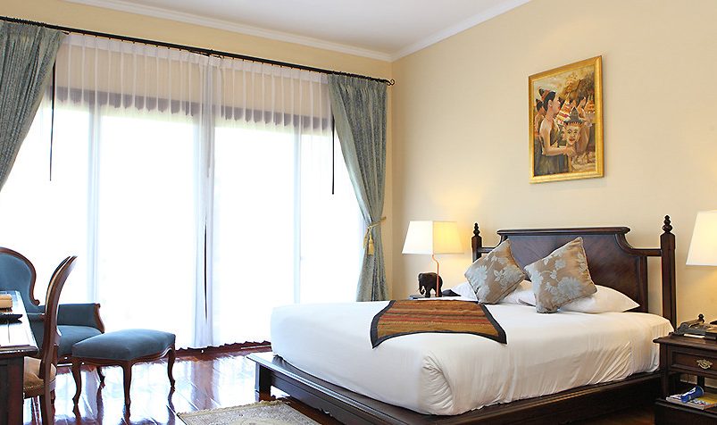 Junior Suite in het Villa Santi Resort in Luang Prabang in Laos