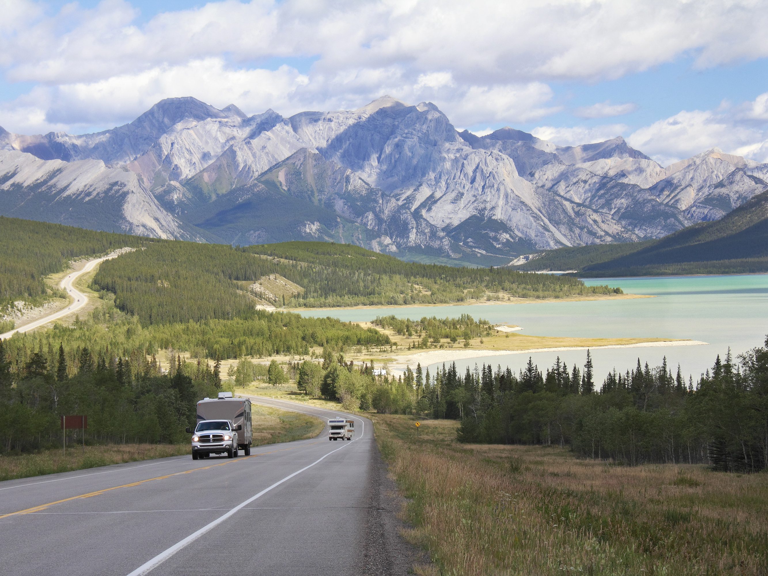 Kamperen met de camper in canada