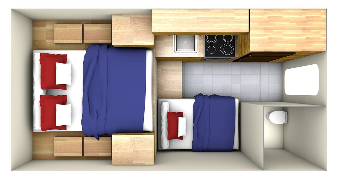 Canadream TCA nachtindeling