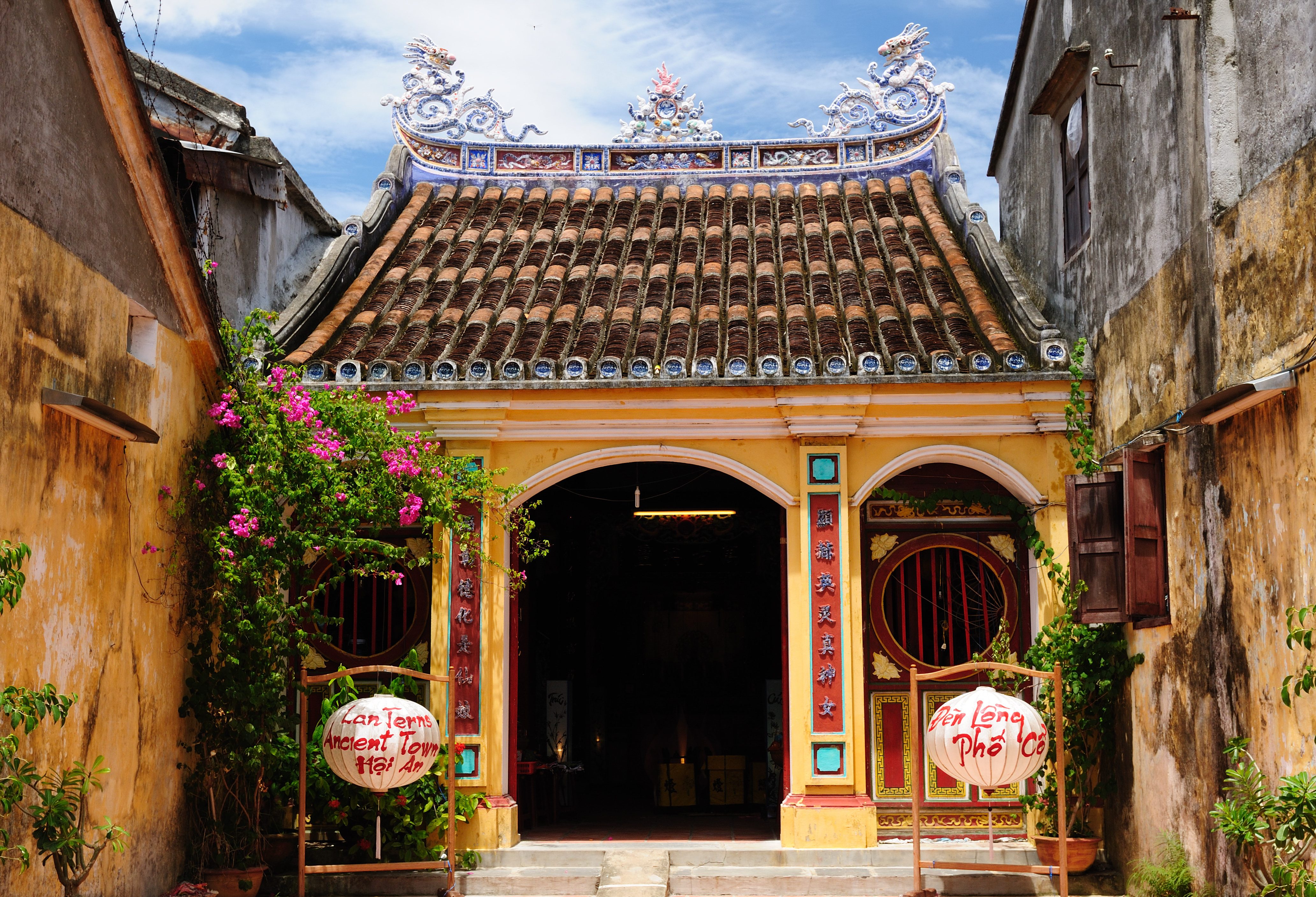 Oude tempel Hoi An