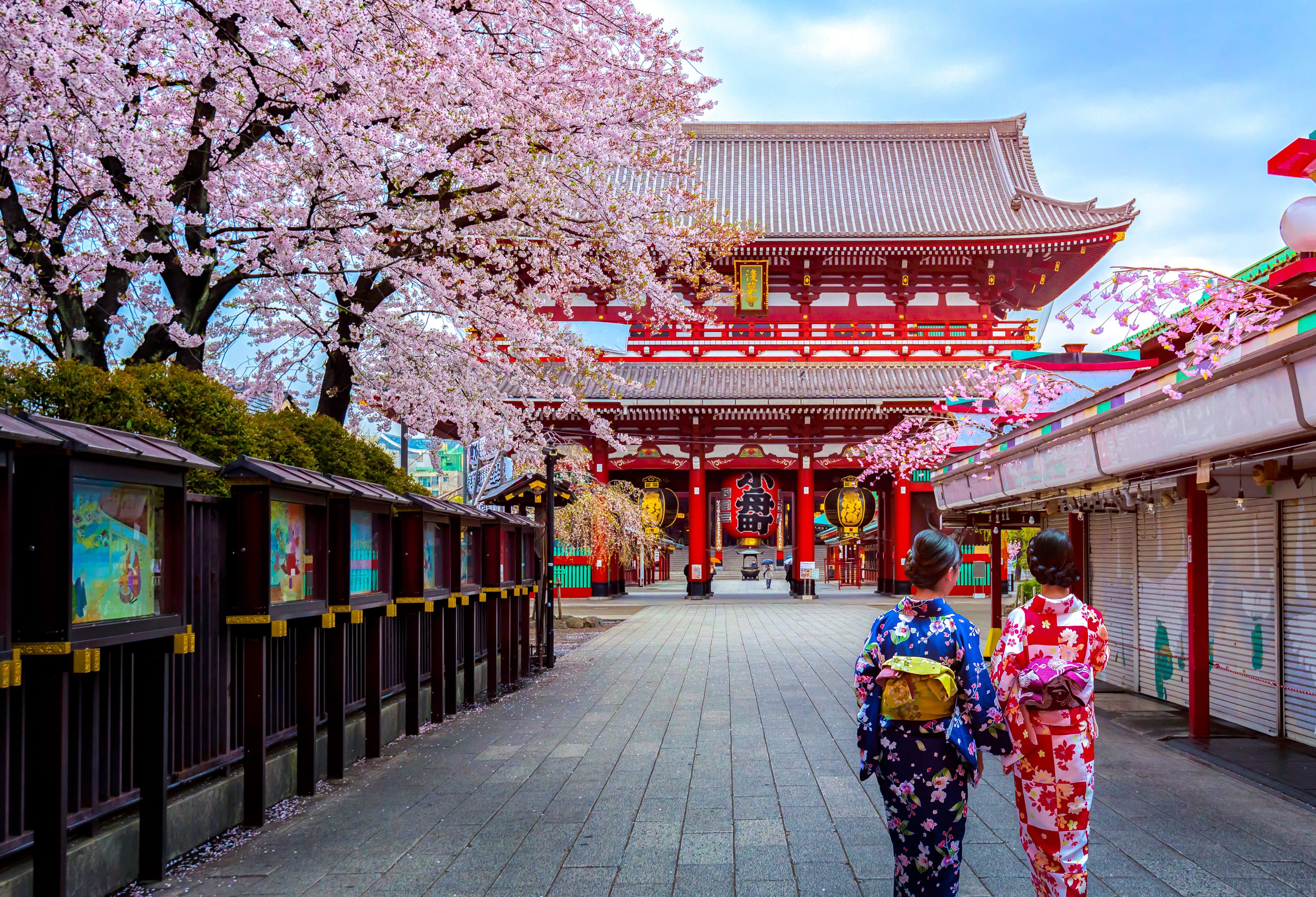 Sensoji tempel in Tokyo