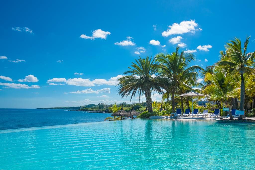 Anelia Beach Resort Zwembad Mauritius