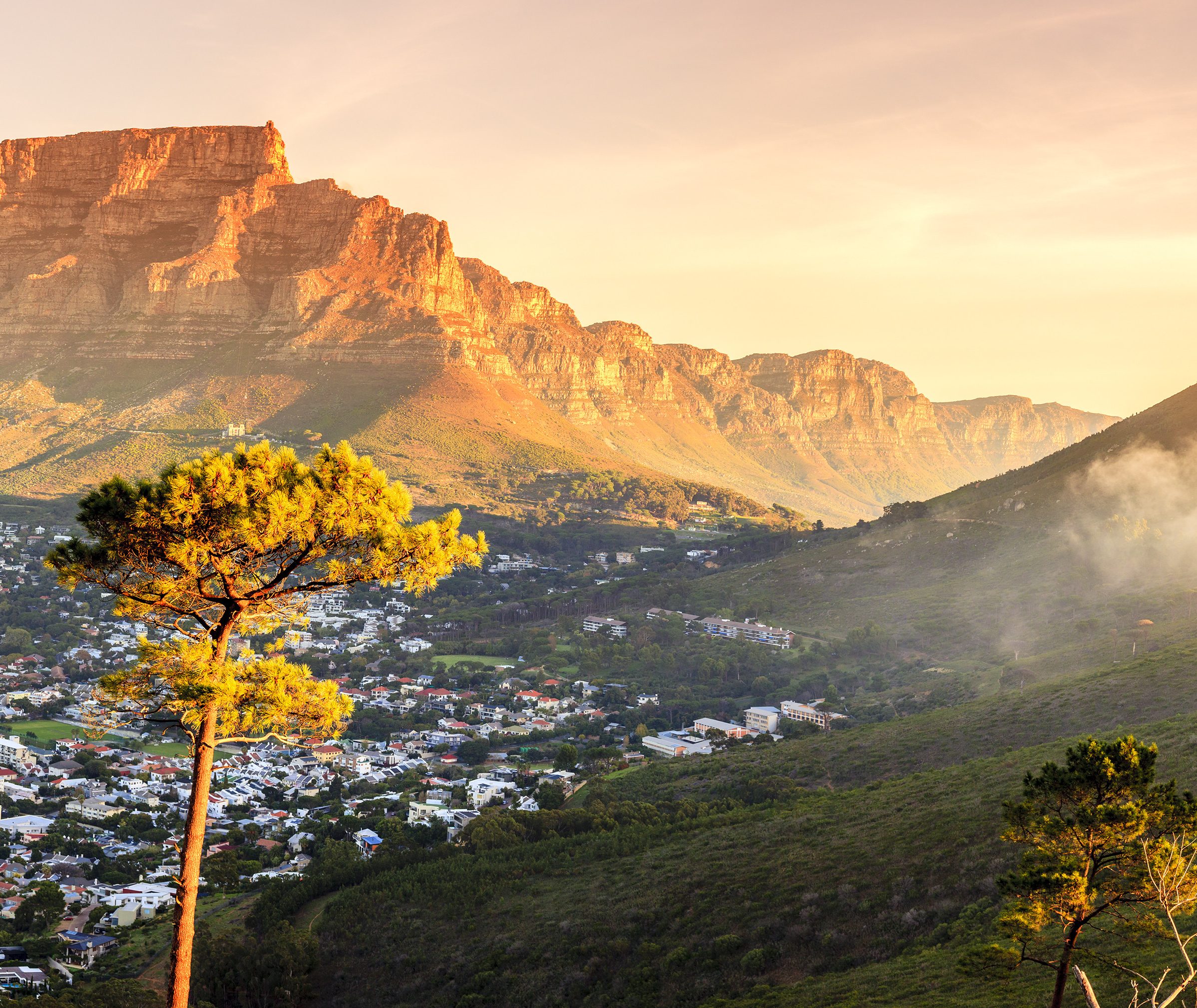 Zuid Afrika zonsondergang