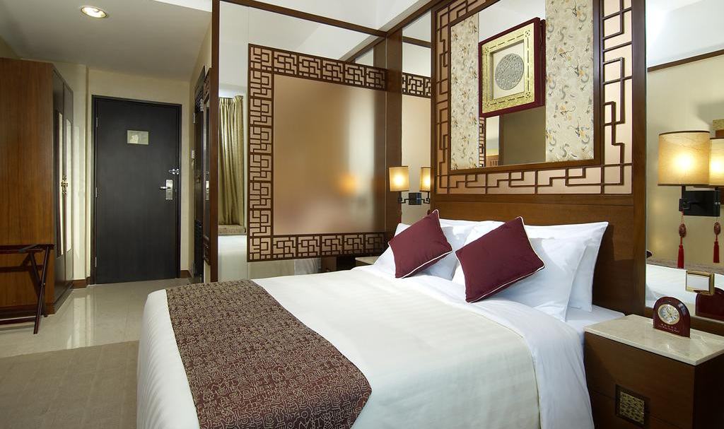 city view kamer Lan Kwai Fong hotel in Hong Kong