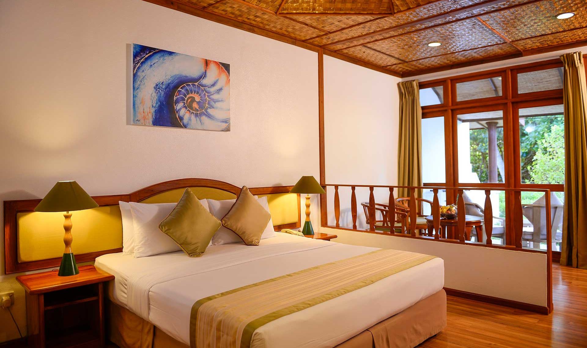 Bandos standaard kamer op de Malediven