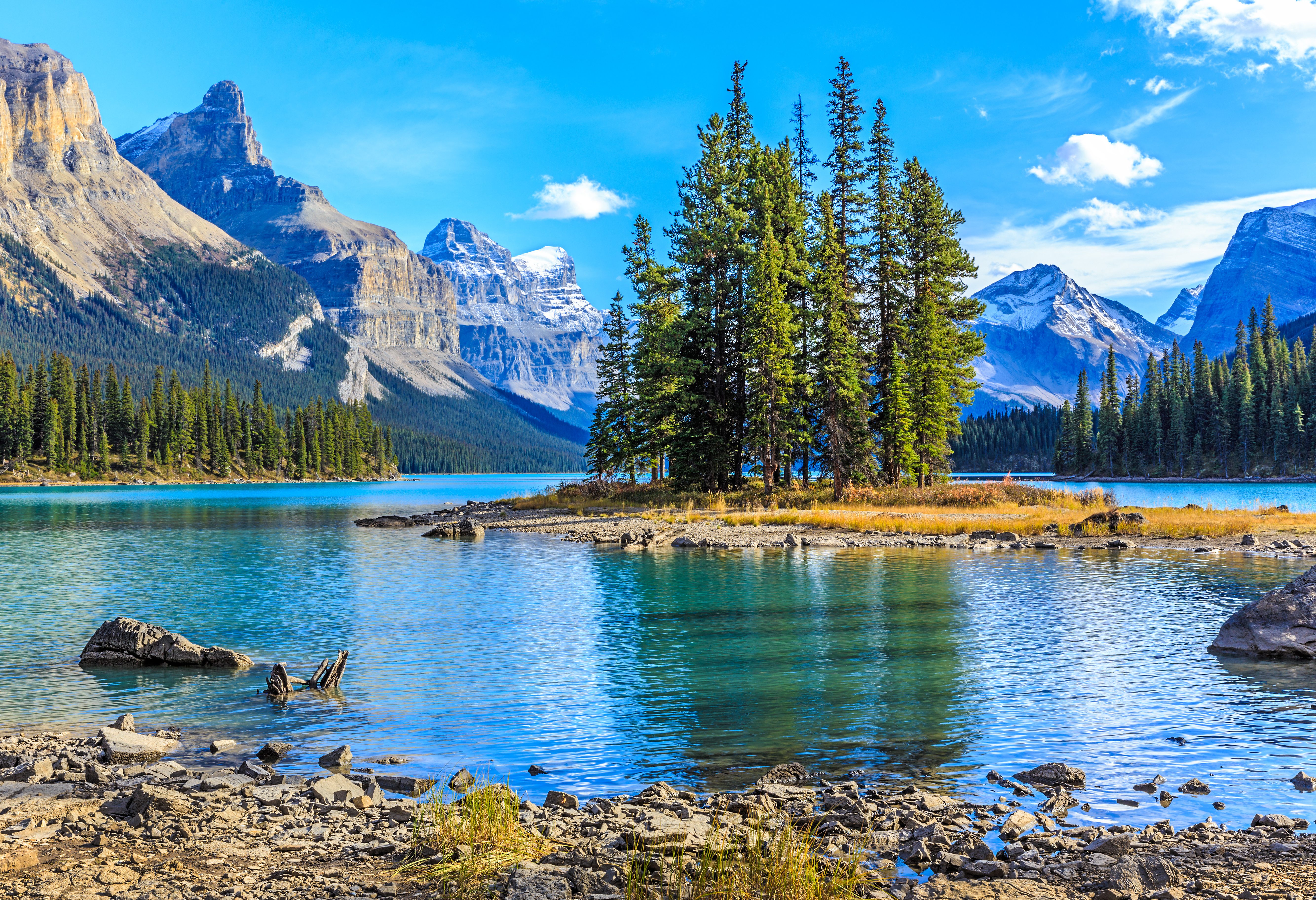 Lake Maligne Jasper National Park Canada