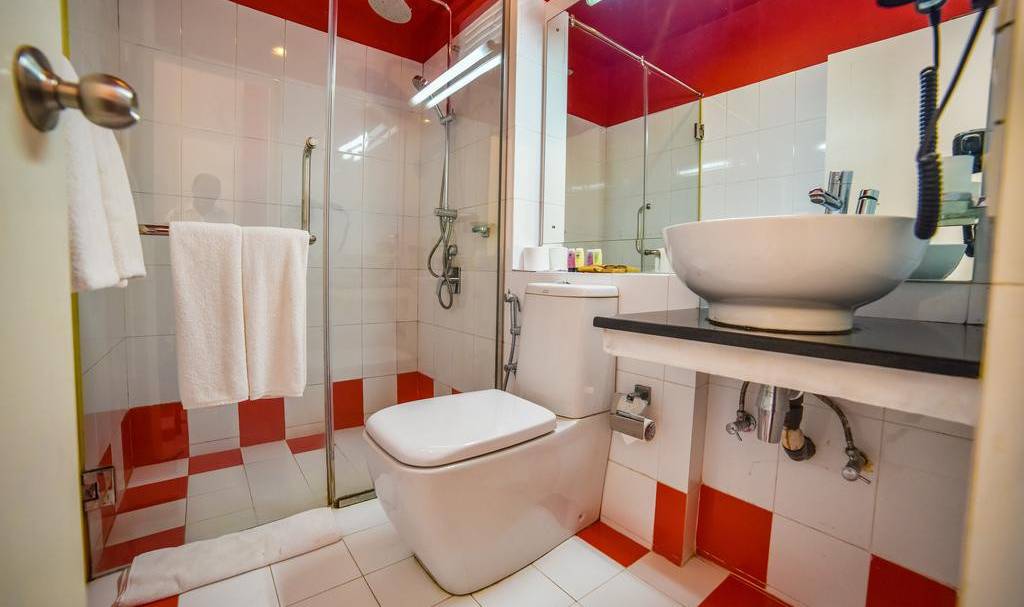 Coral Rock Bansei badkamer Sri Lanka