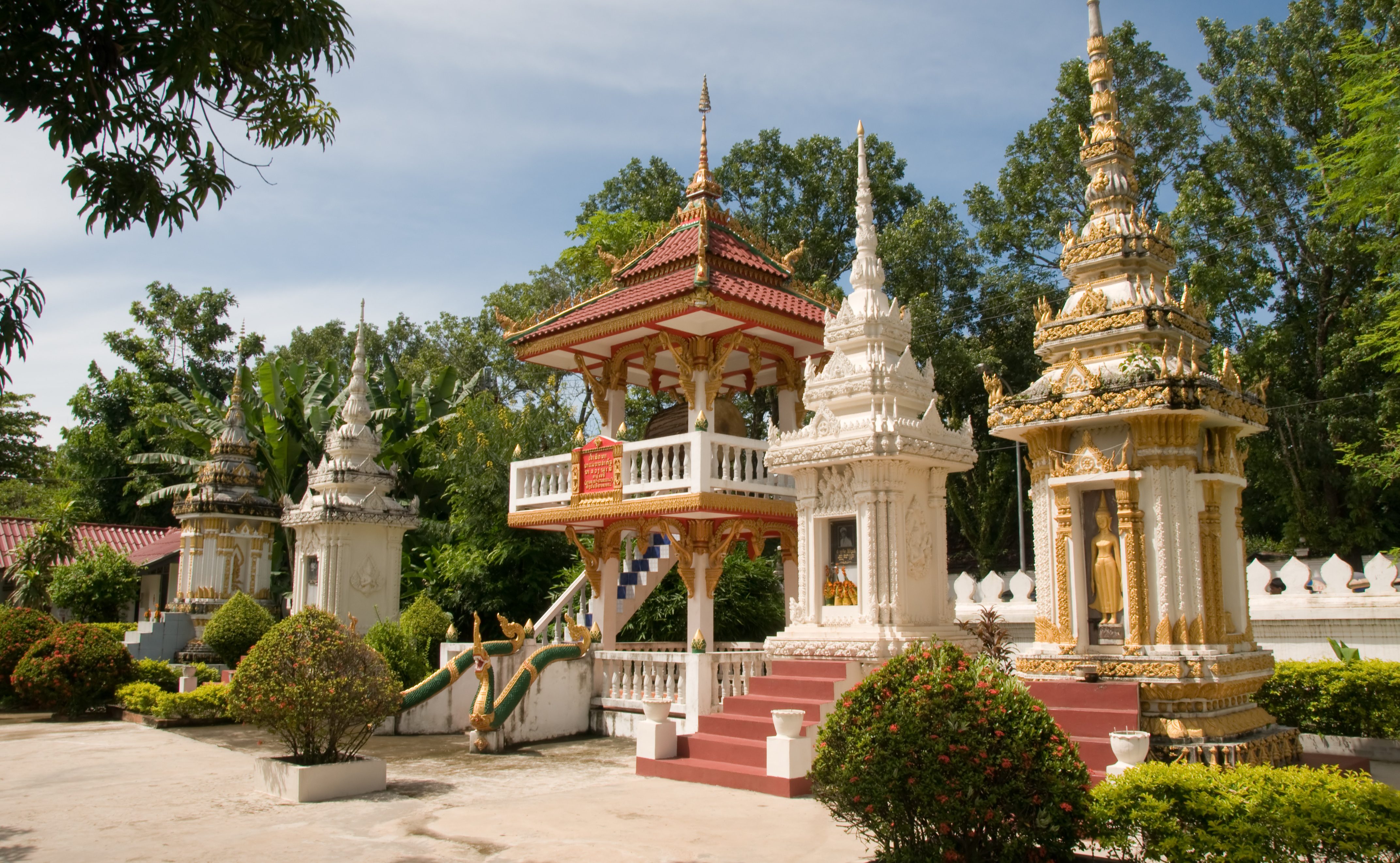 Wat Ho Phra Keo in Vientiane Laos