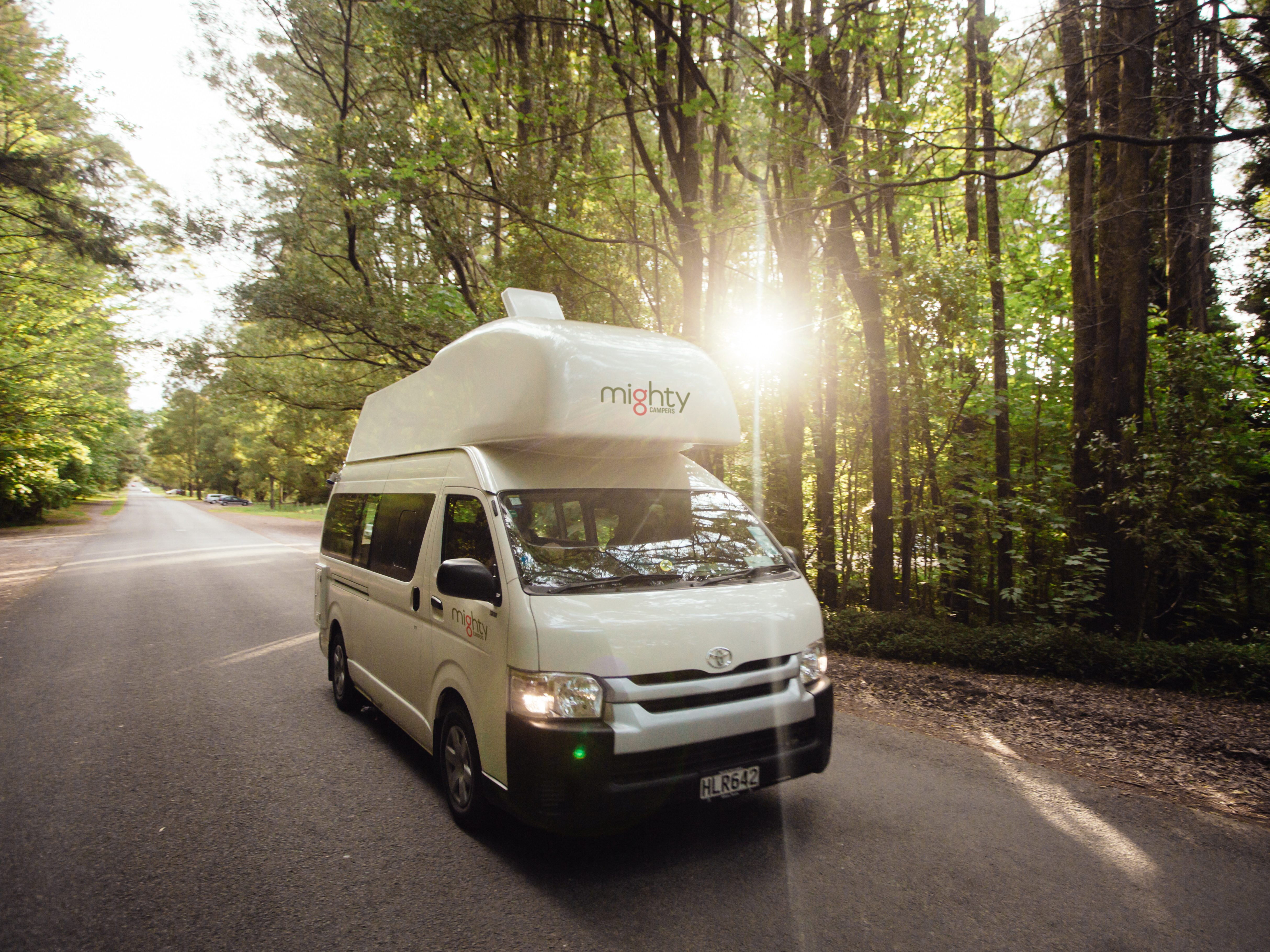 Op pad met de Highball camper van Mighty in Nieuw-Zeeland