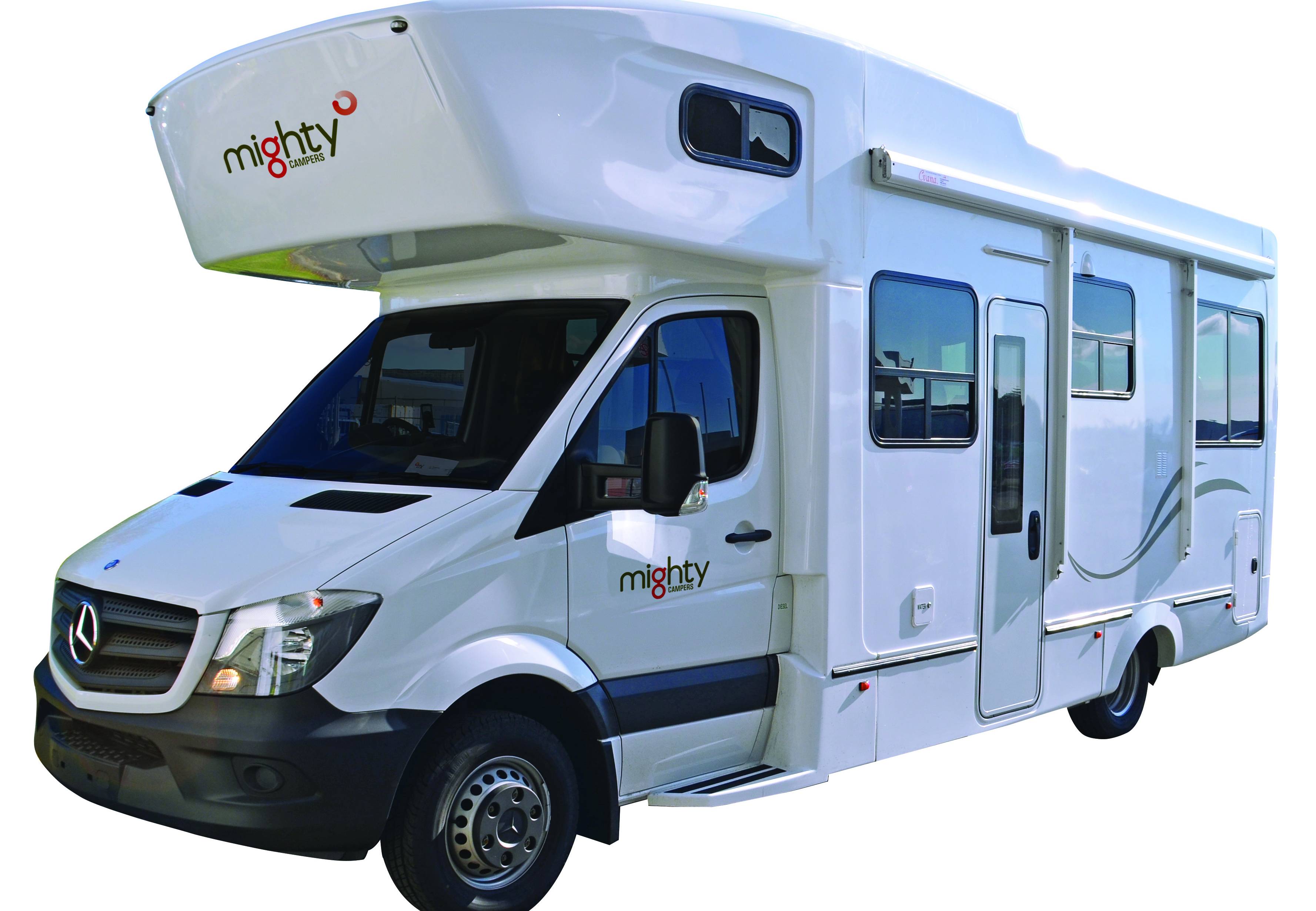 Double Up camper van Mighty in Nieuw-Zeeland