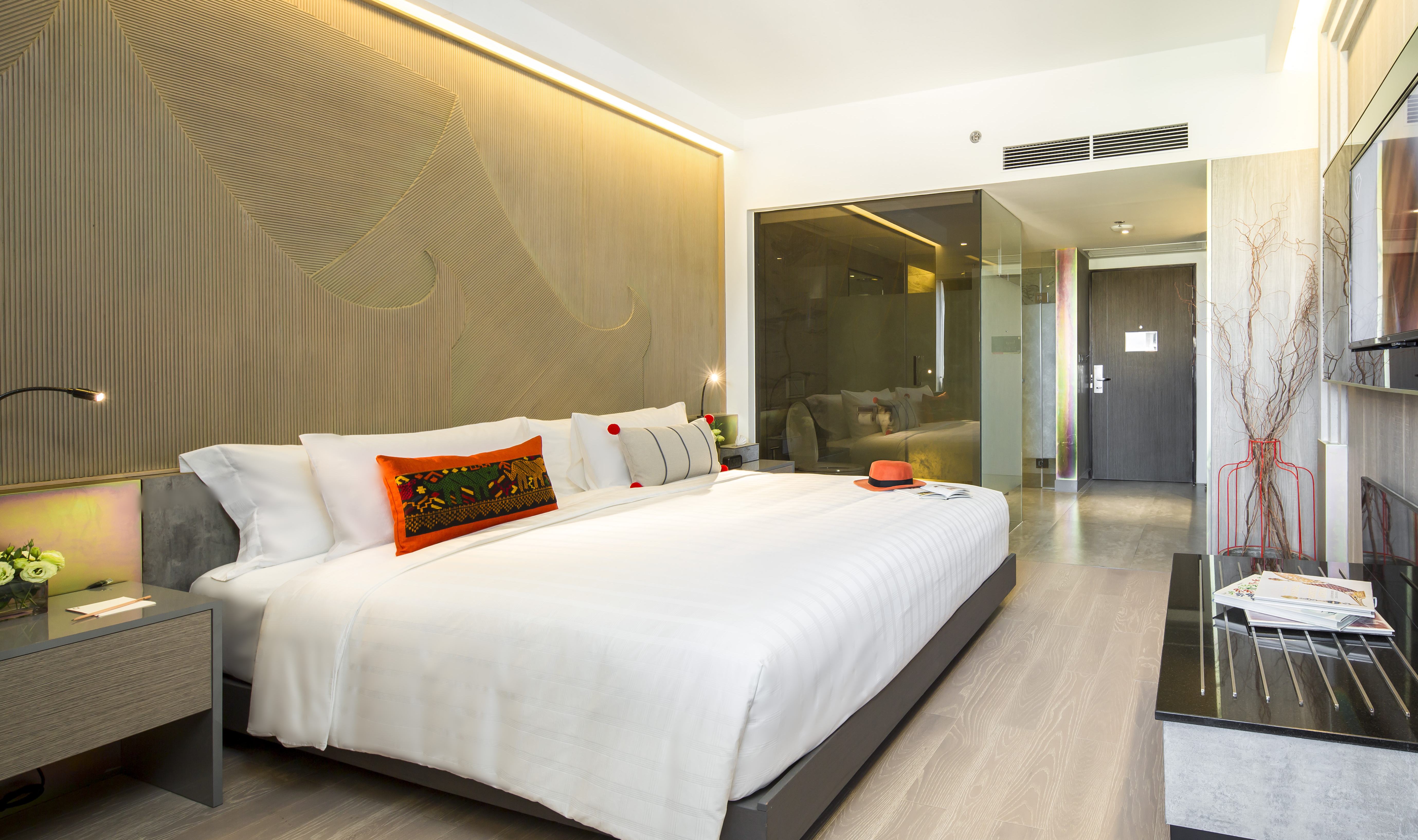 Deluxe kamer in het U Nimman hotel in Chiang Mai in Thailand