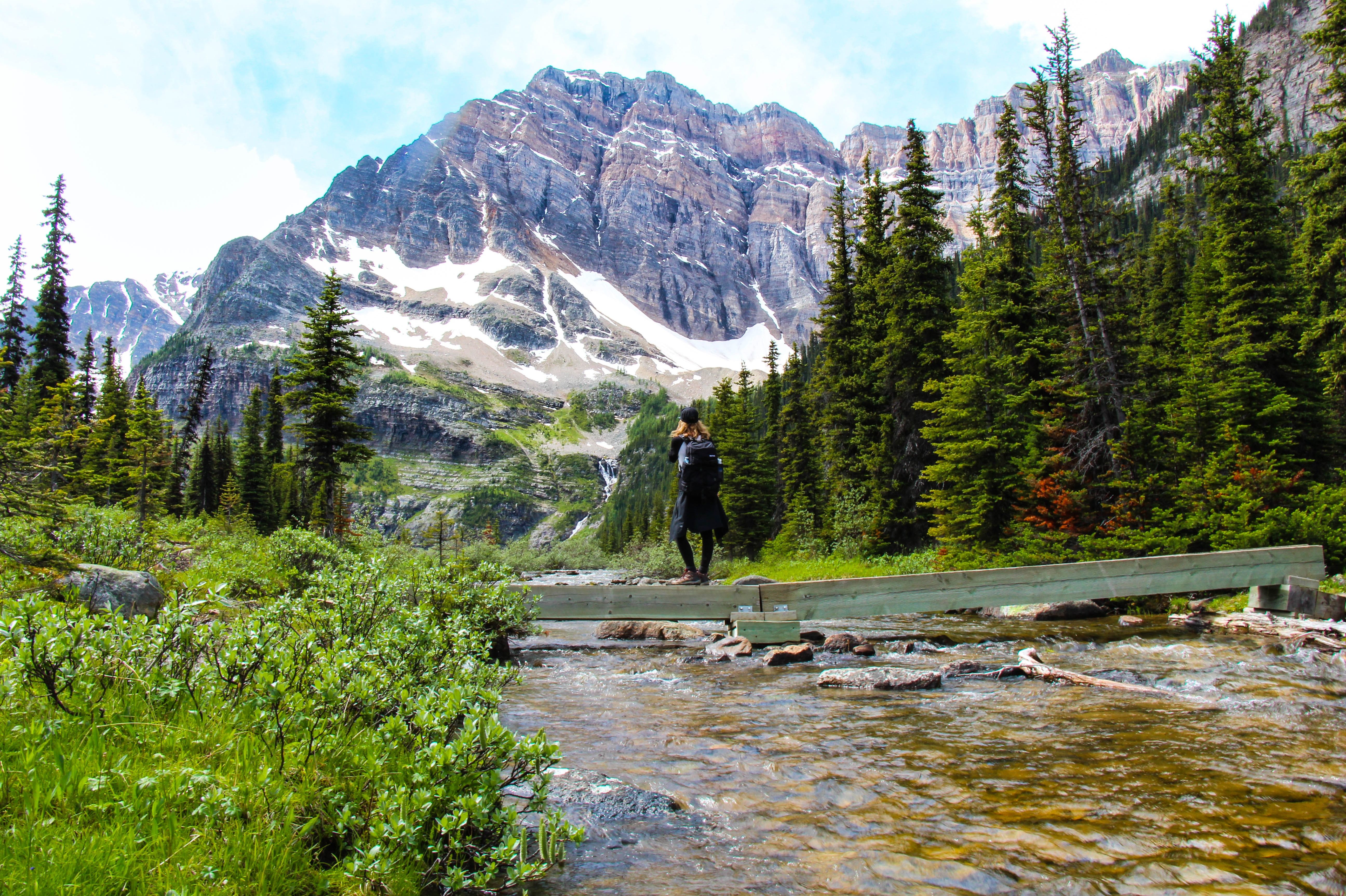 Upper Twin lake in Kootenay National Park, Canada