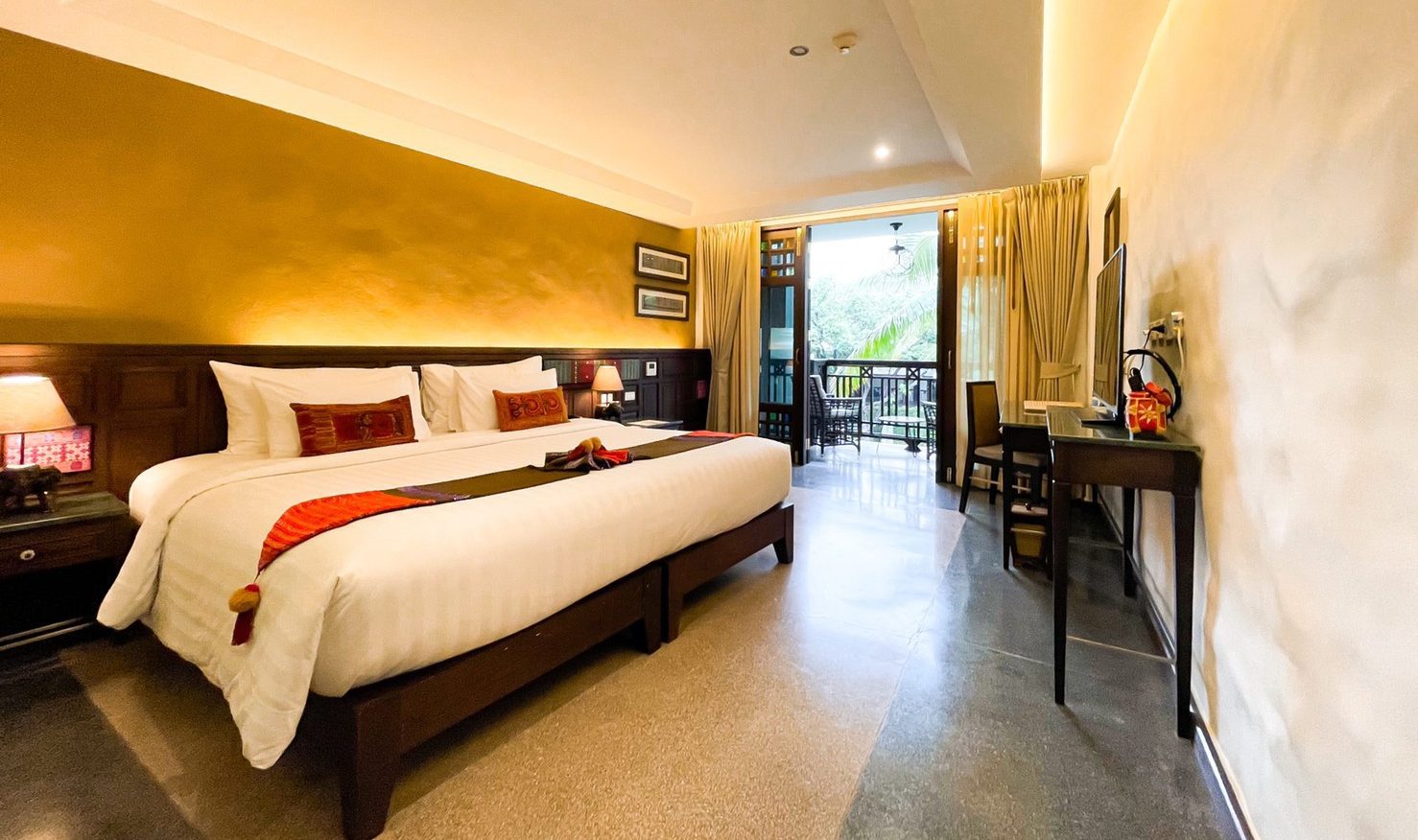 Deluxe kamer van het Smile Lanna Hotel in Chiang Mai in Thailand