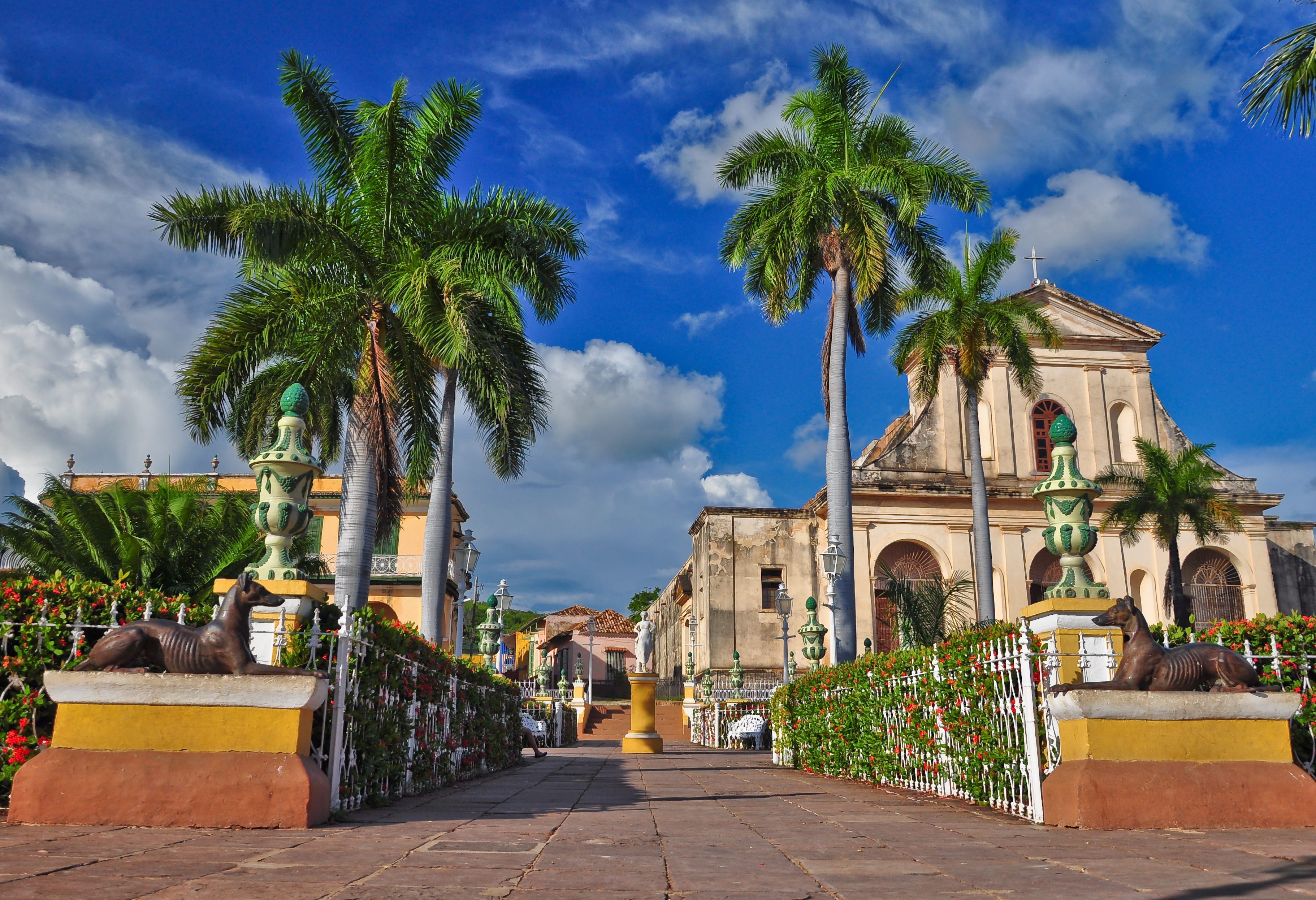 Oude centrum van Trinidad in Cuba