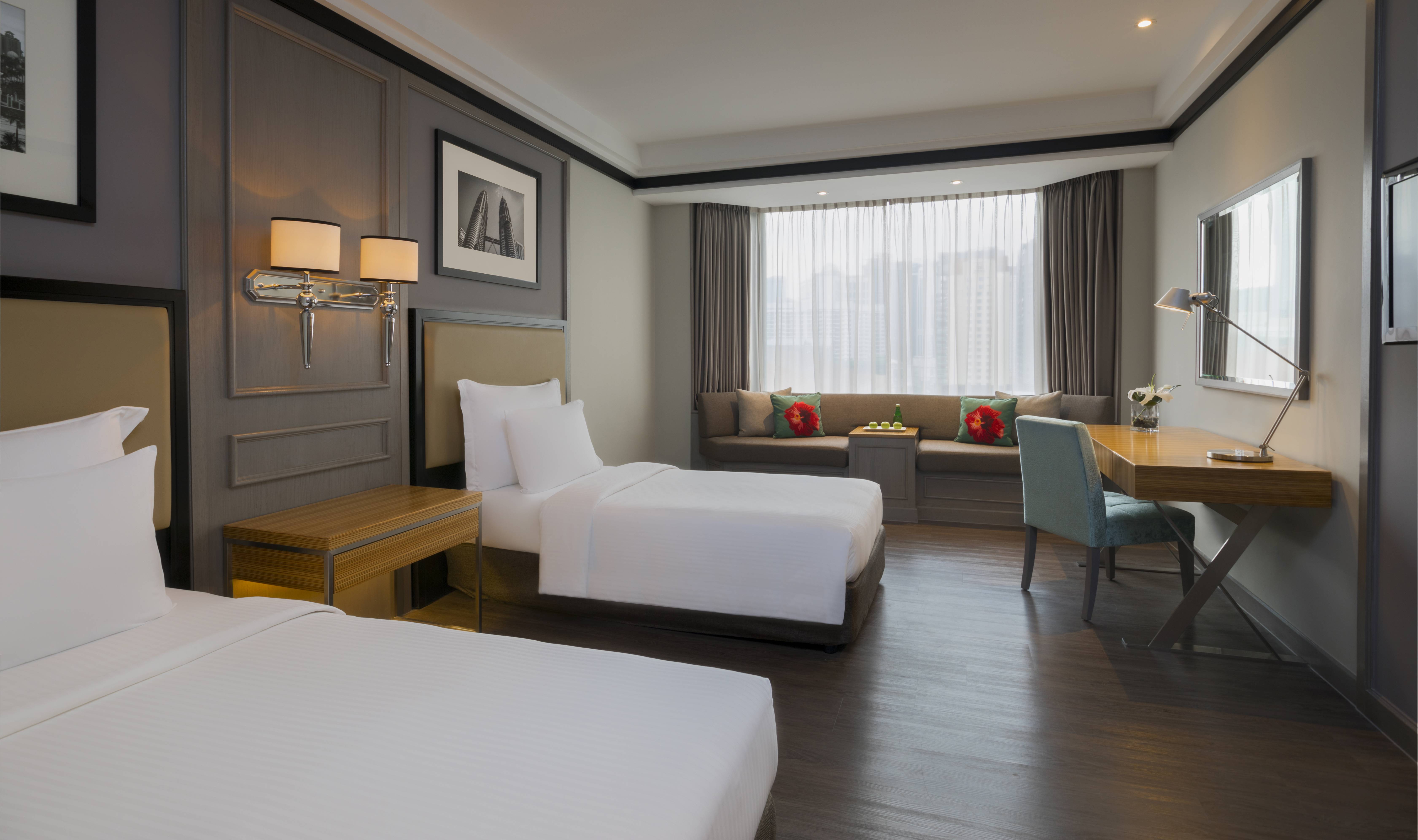 Maleisië-Kuala-Lumpur-Melia-Hotel-Melia-kamer