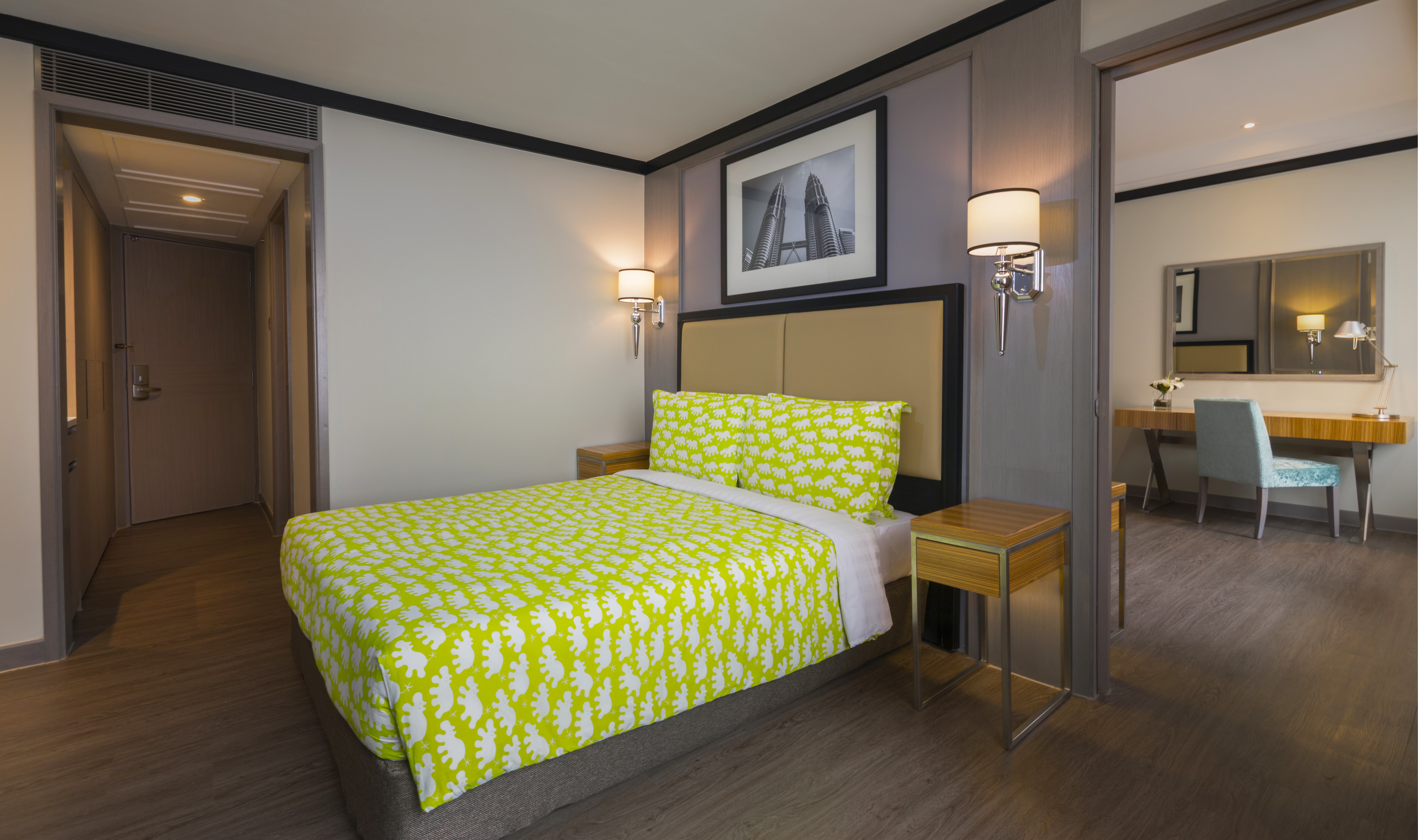 Maleisië-Kuala-Lumpur-Melia-Hotel-Familie-kamer