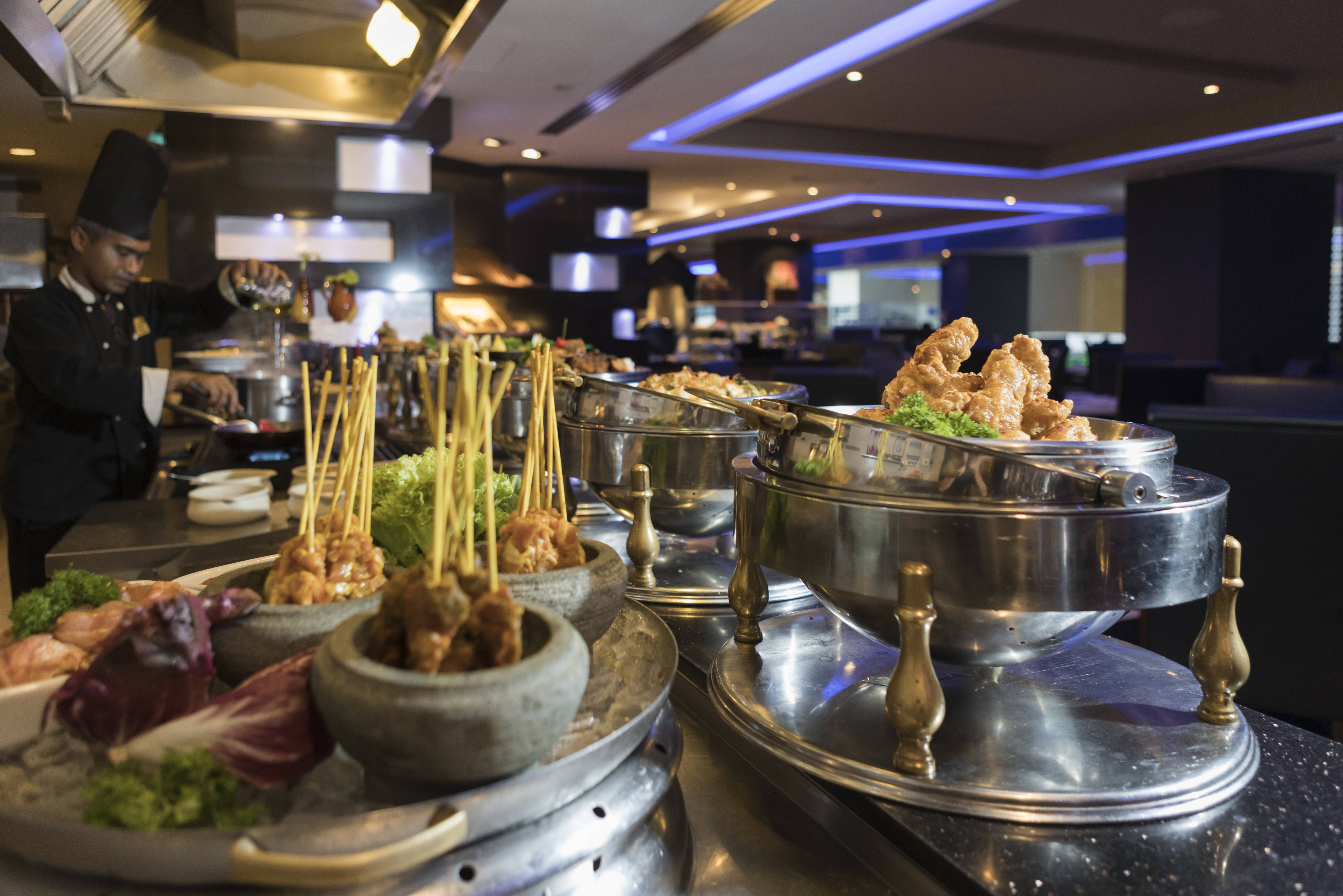 Maleisië-Kuala-Lumpur-Melia-Hotel-The-Kitchen-restaurant