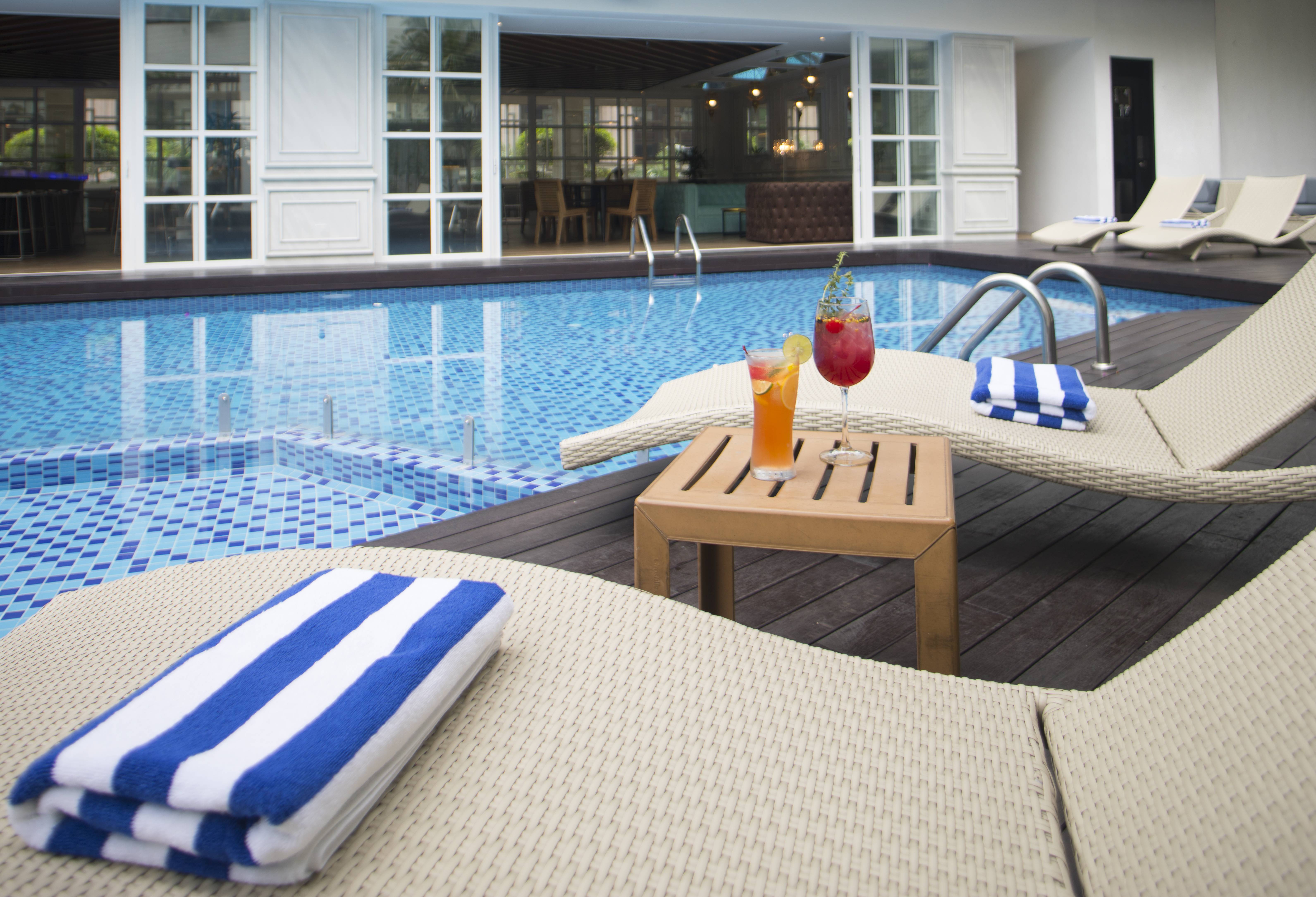 Zwembad van het Melia Kuala Lumpur