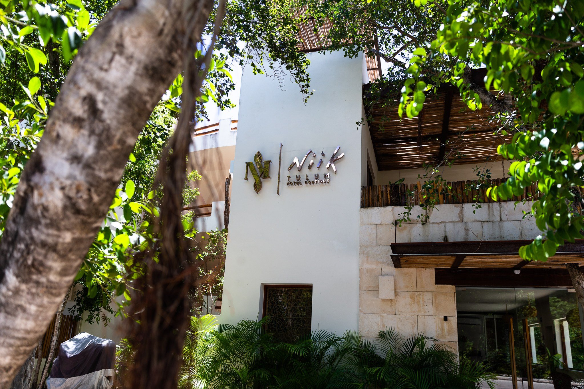 Mexico Tulum Hotel Niik entree