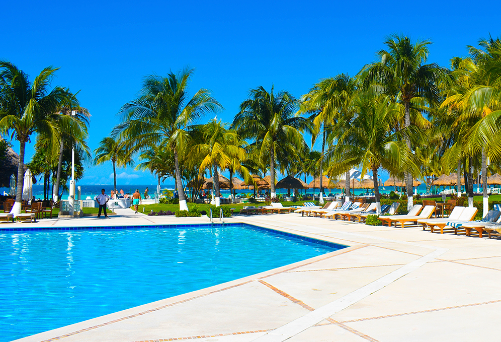 Mexico Cancun Beachscape Kin Ha Villas