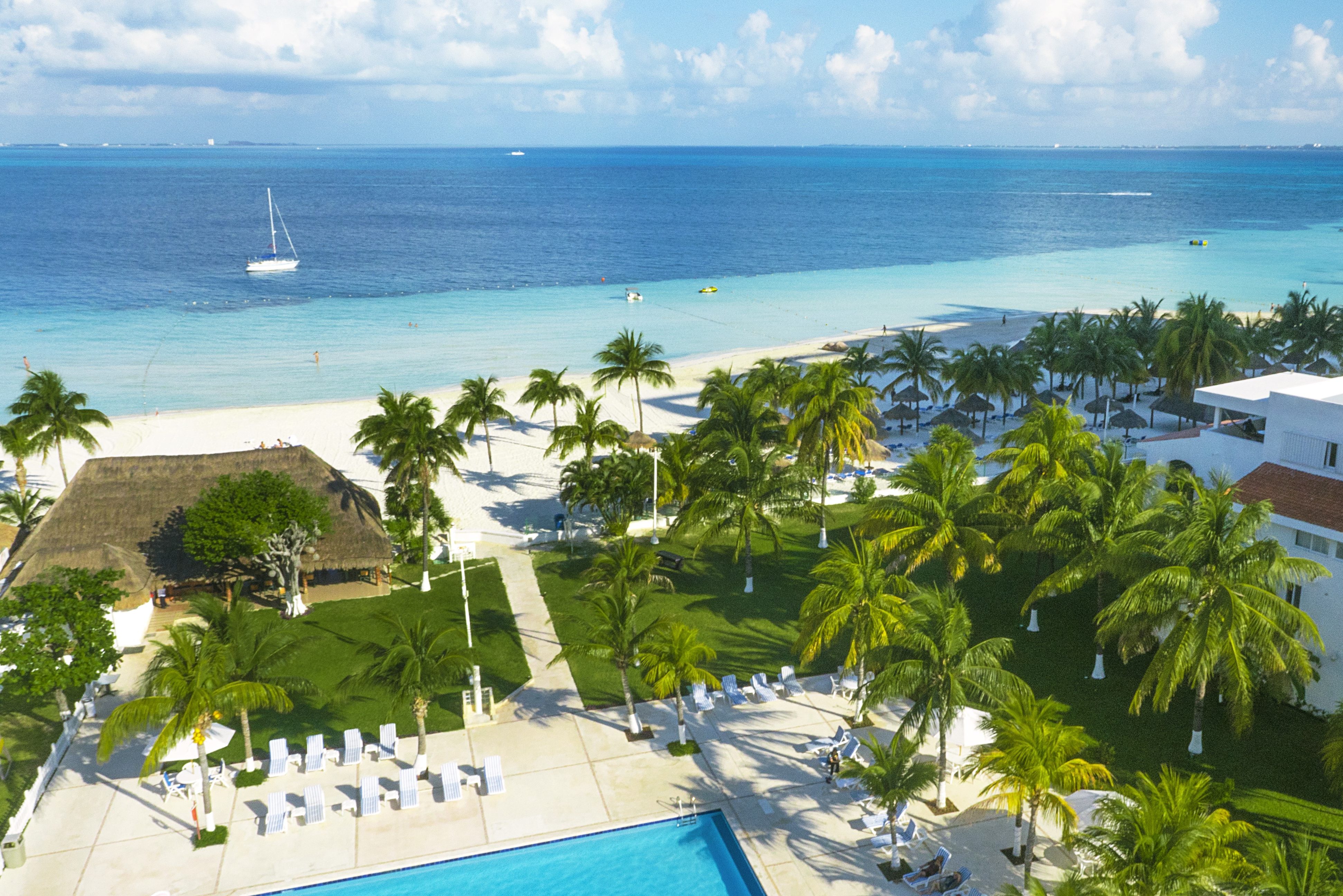 Mexico Cancun Beachscape Kin Ha Villas zwembad