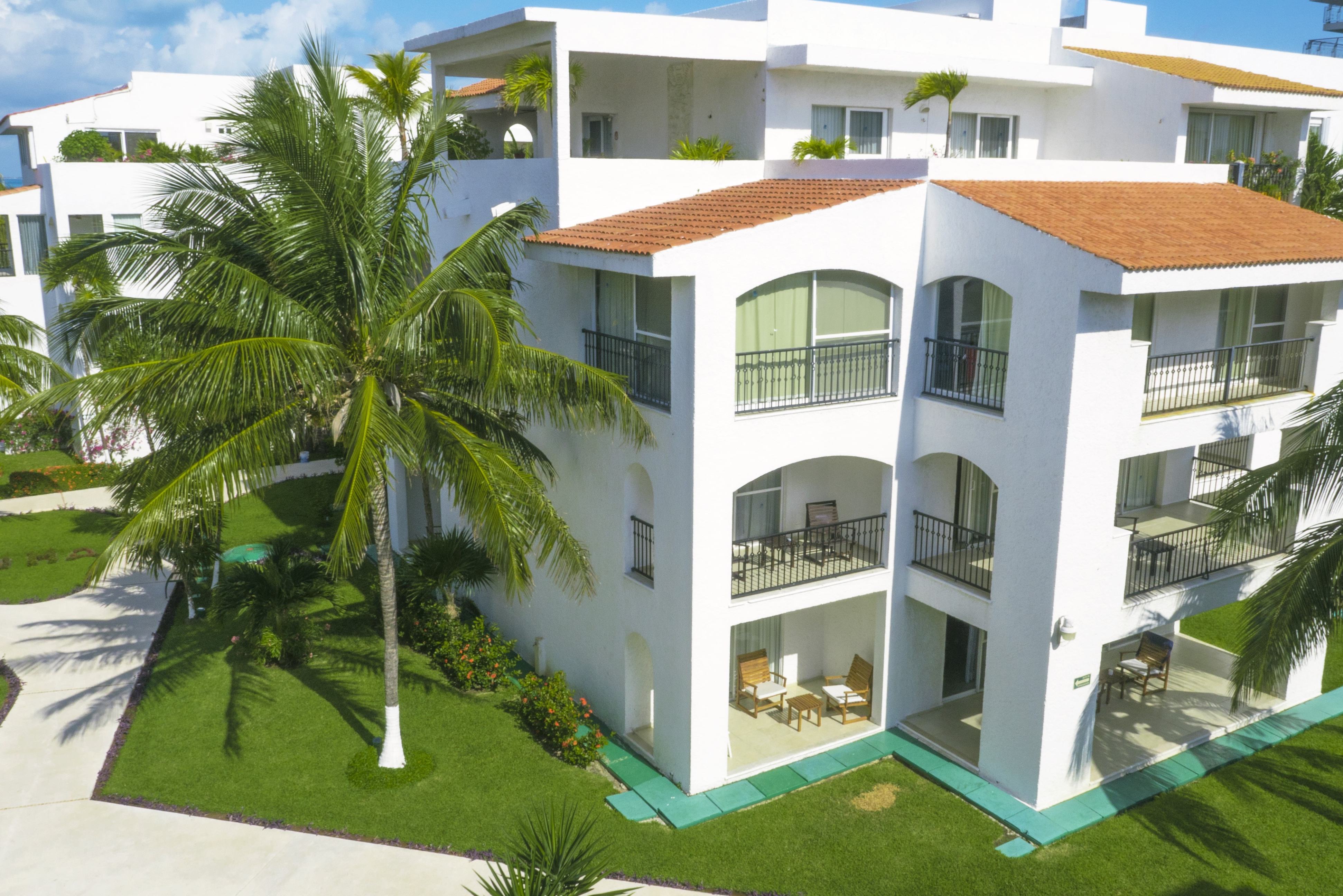 Mexico Cancun Beachscape Kin Ha Villas gebouw