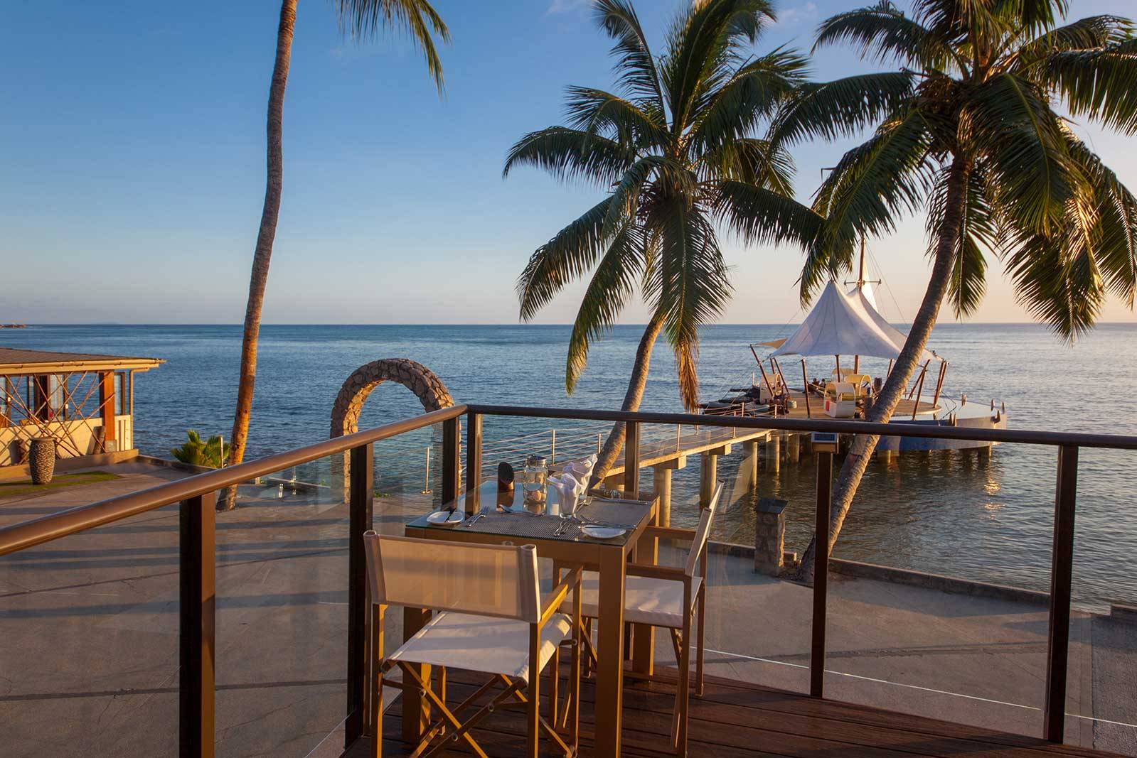 Seychellen Praslin Coco de Mer Hotel Restaurant