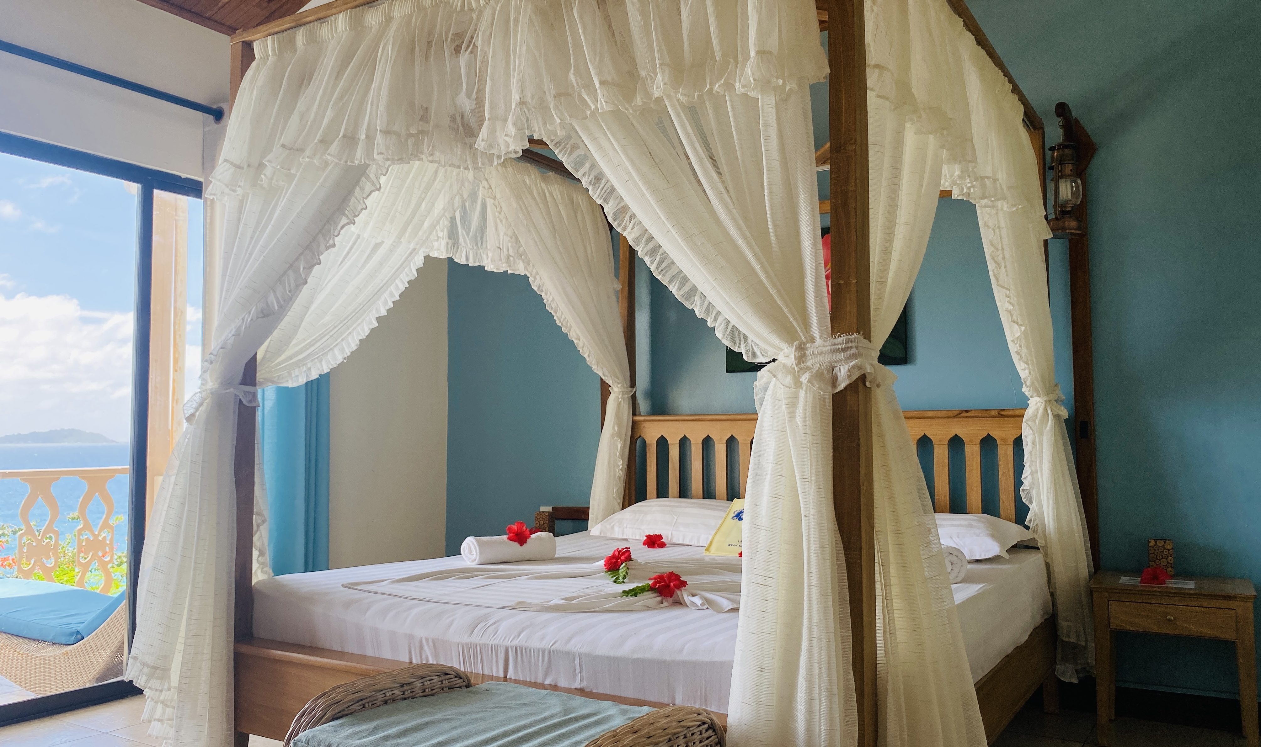 Seychellen La Digue Patatran Hotel Superior amer