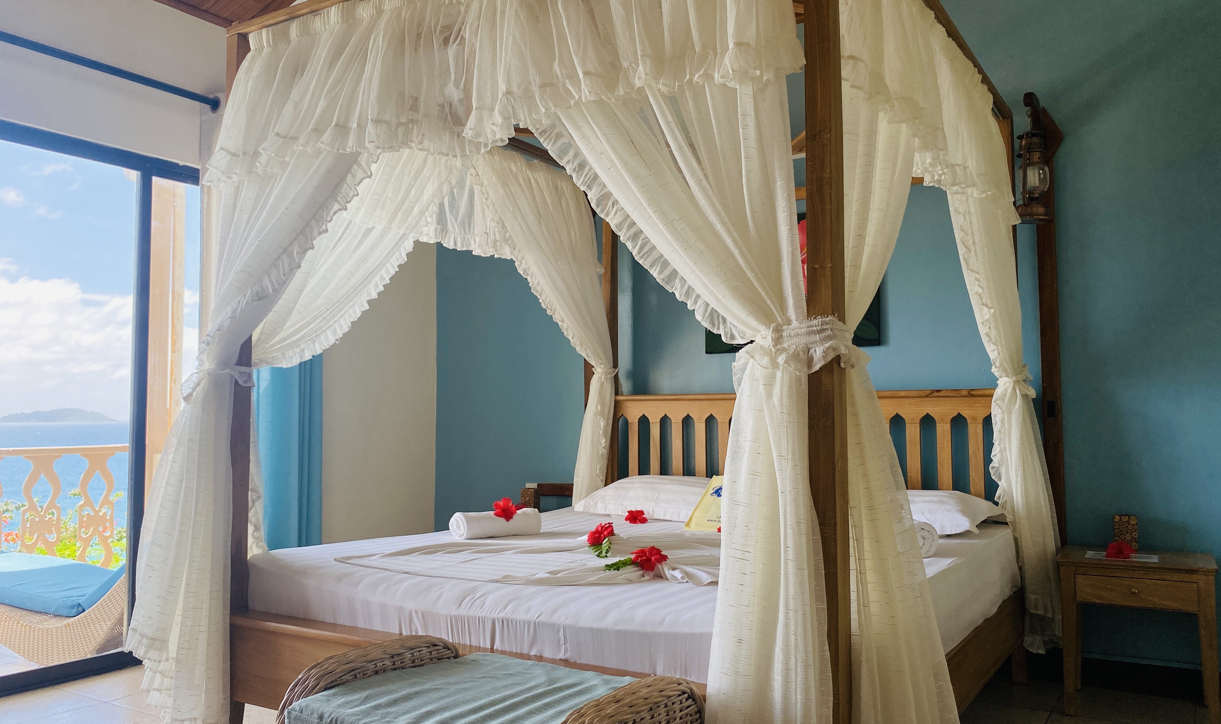 Seychellen La Digue Patatran Hotel SuperiorKamer