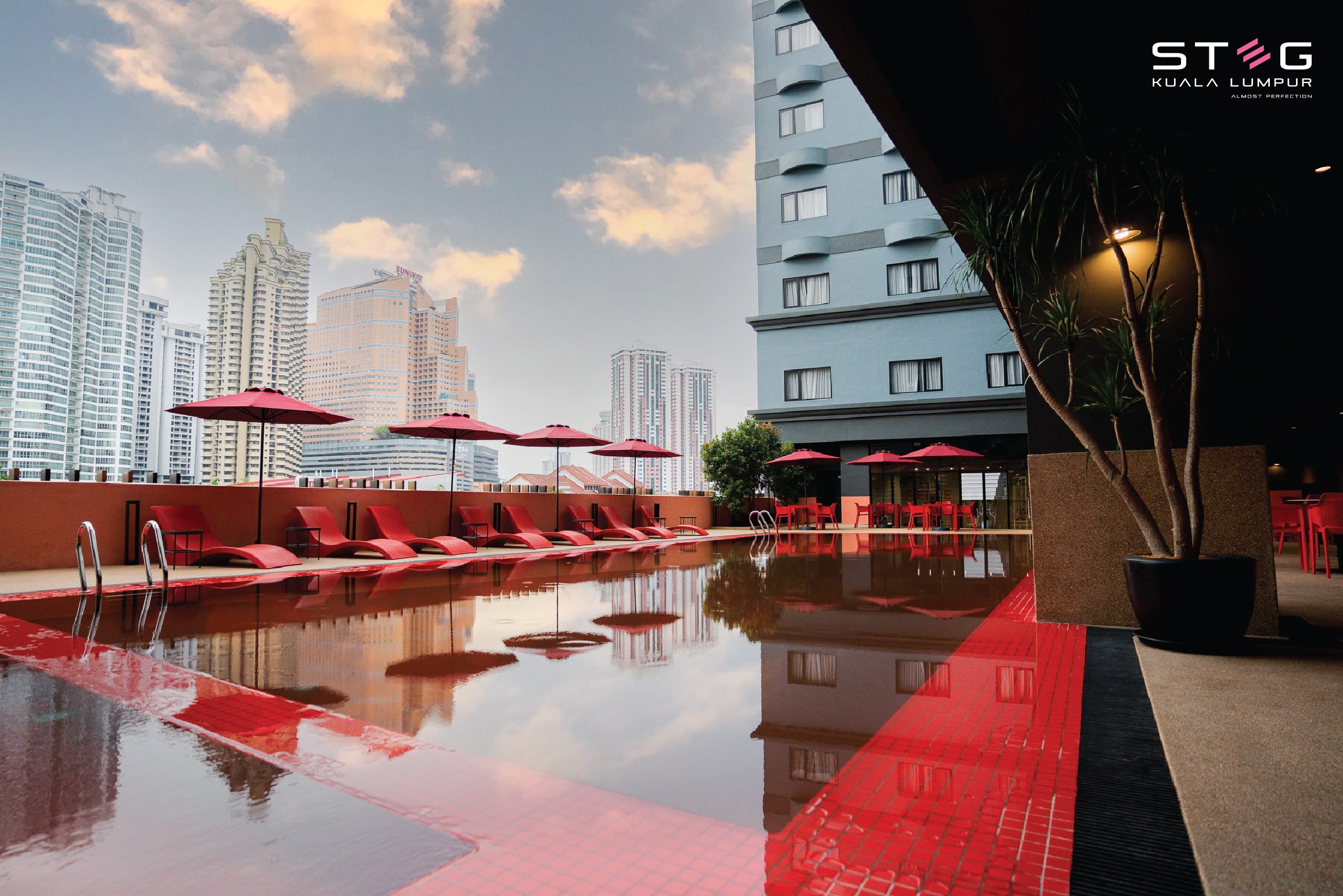 Kuala Lumpur Steg Hotel Zwembad