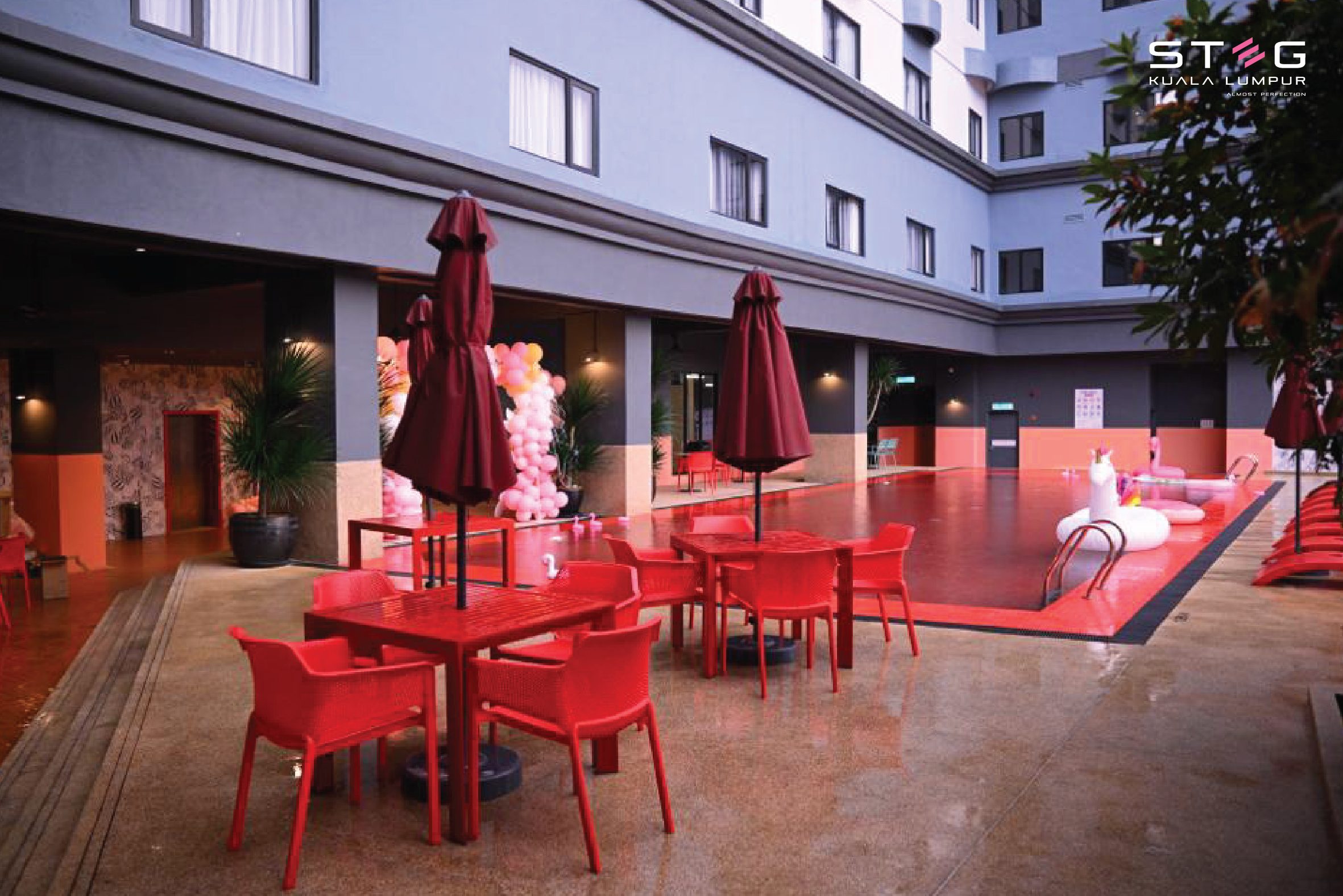 Kuala Lumpur Steg Hotel Zwembad