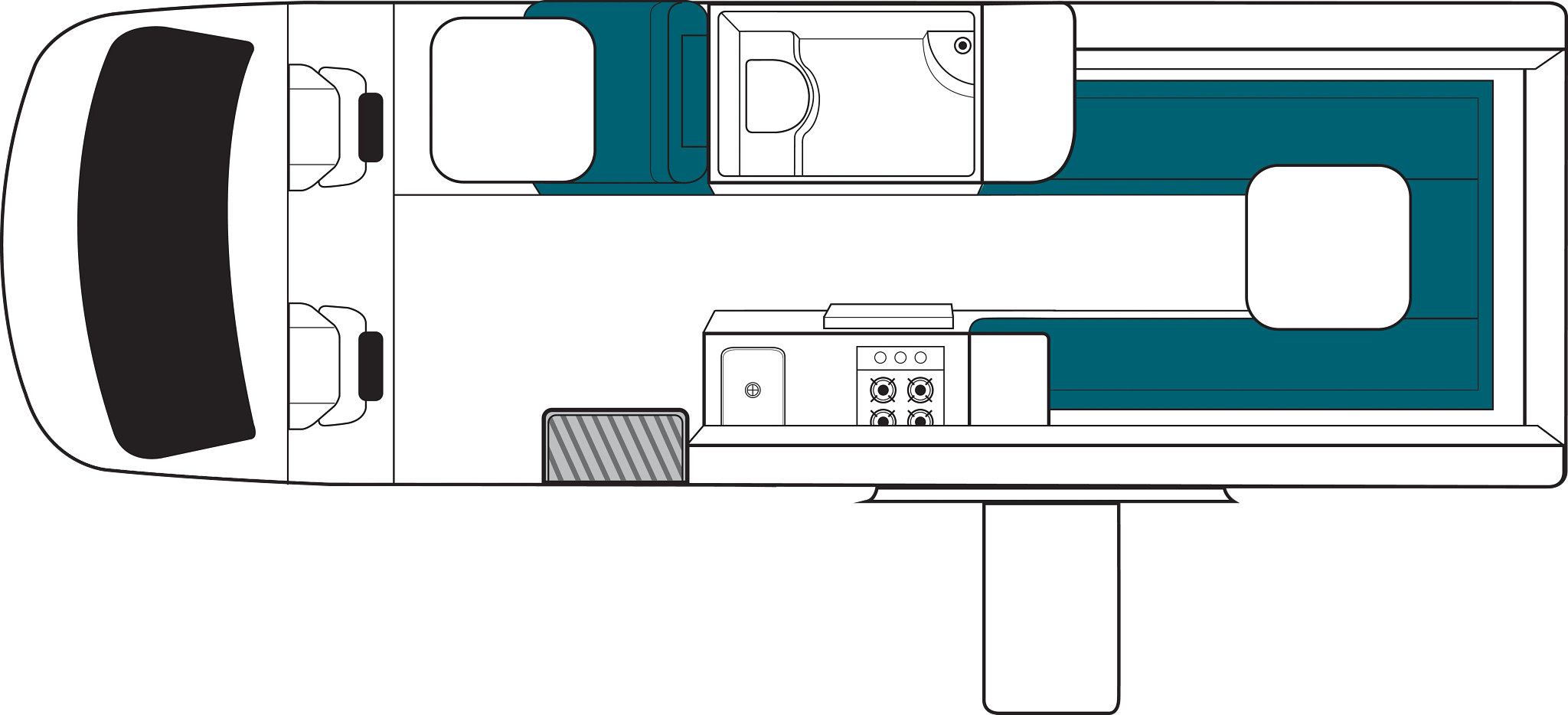 Nieuw-Zeeland-Maui-camper-Ultima-Plus-dagindeling