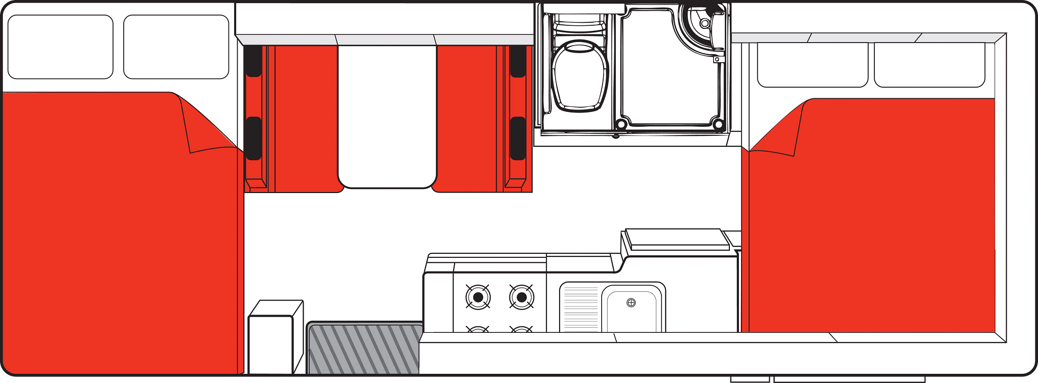 Nieuw-Zeeland-Mighty-camper-Double-up-nachtindeling