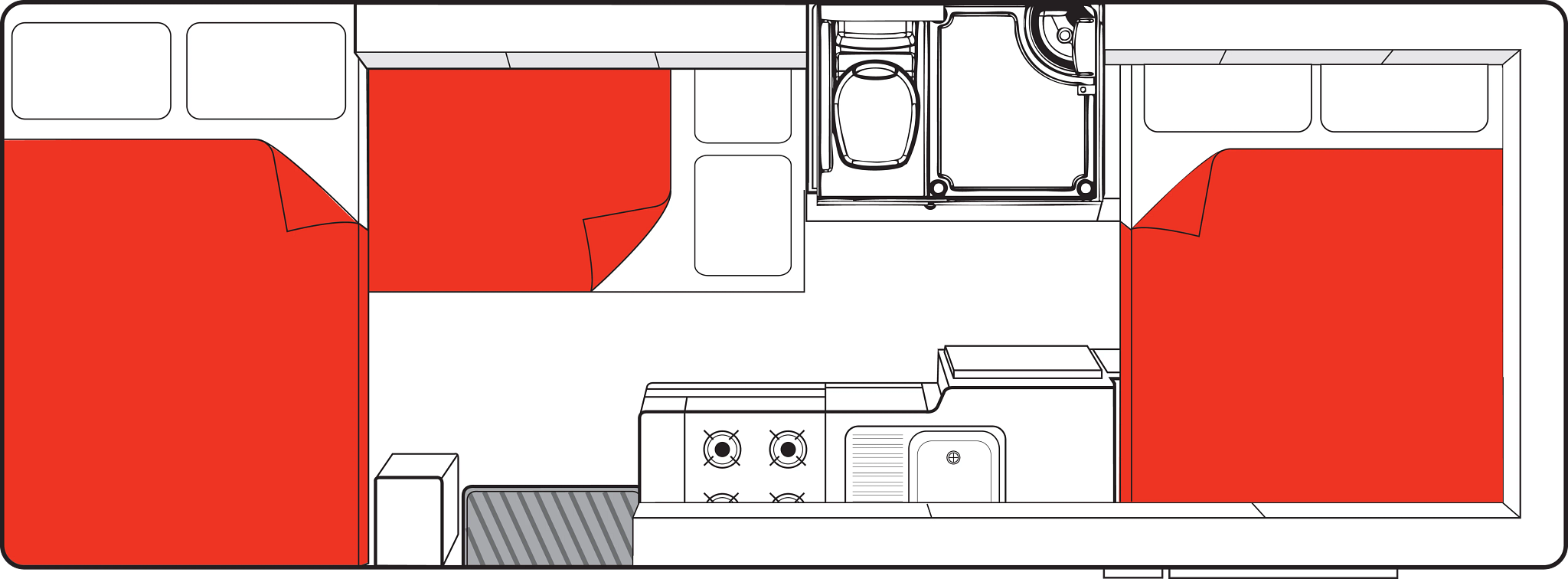 Nieuw-Zeeland-Mighty-camper-Big-Six-nachtindeling