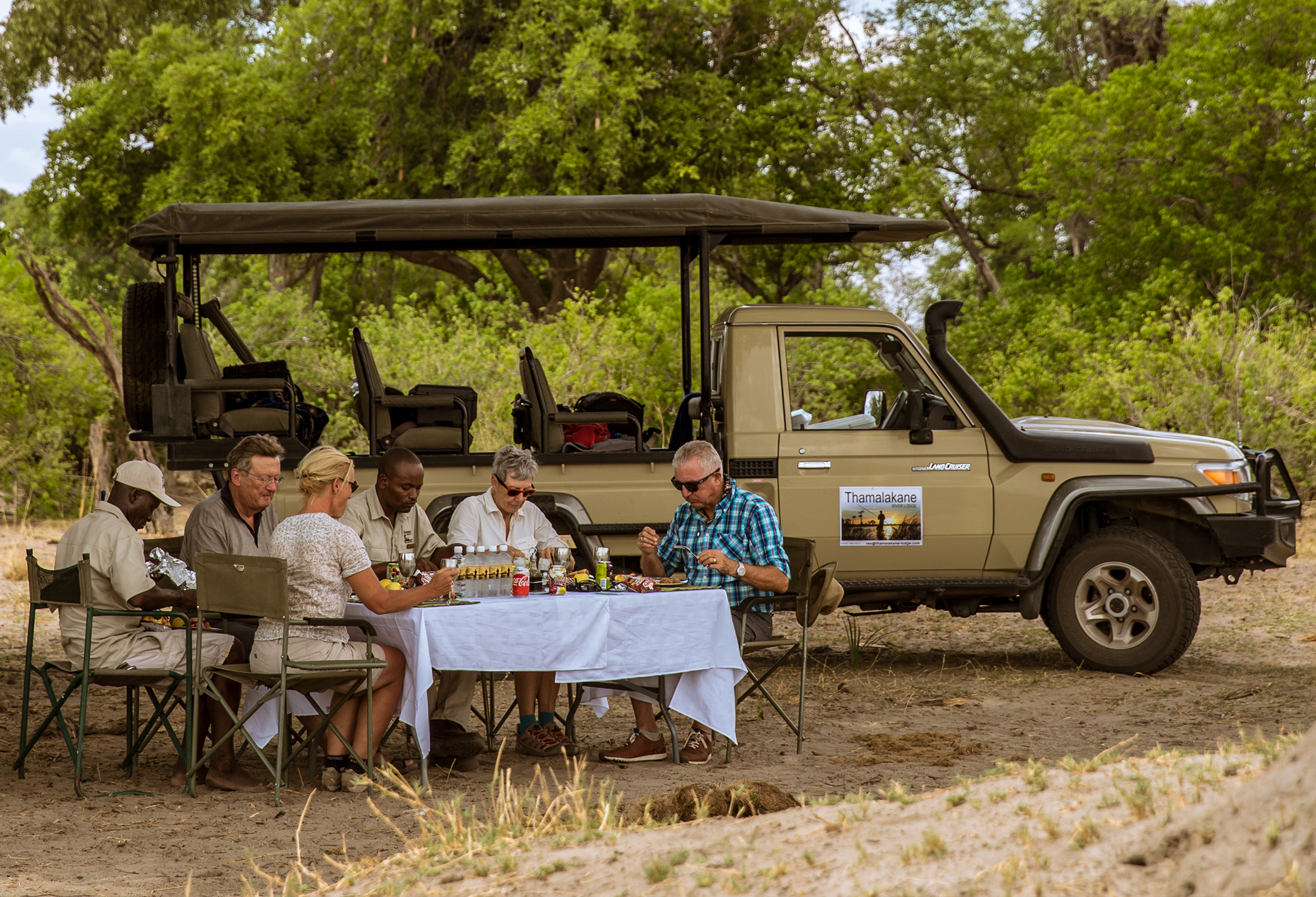 Botswana Maun Omgeving