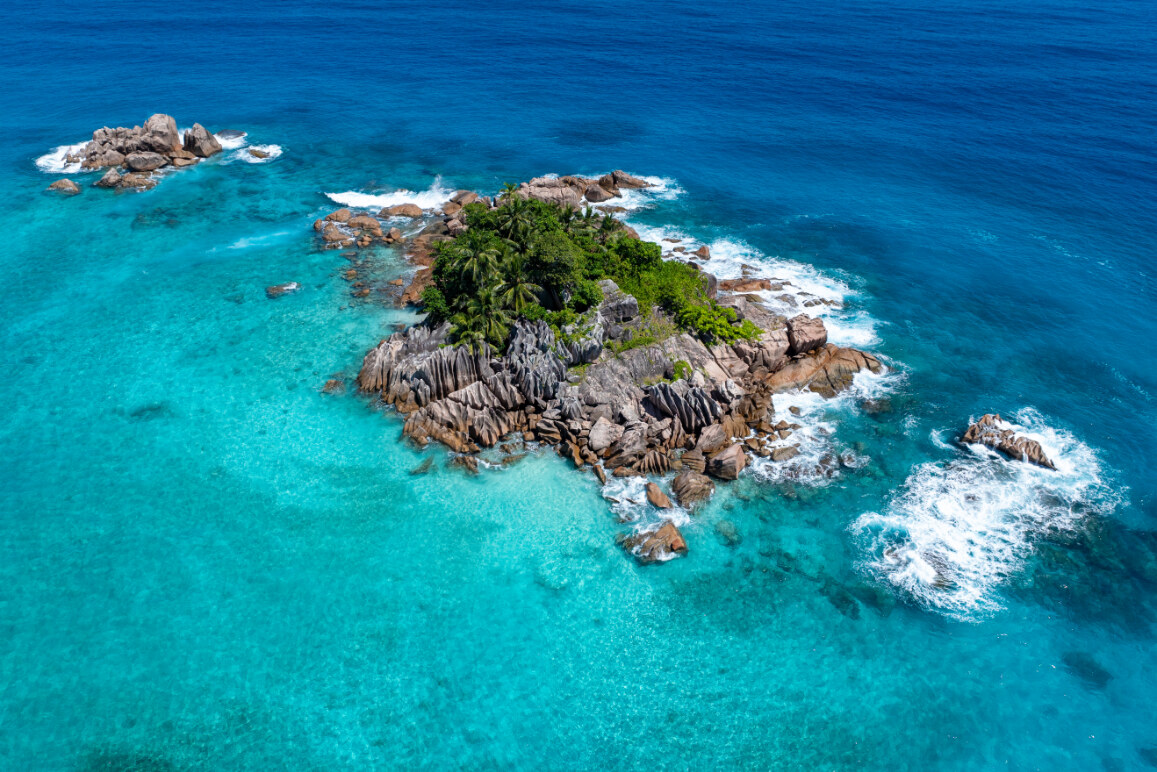 Ongerept eilandje St. Pierre