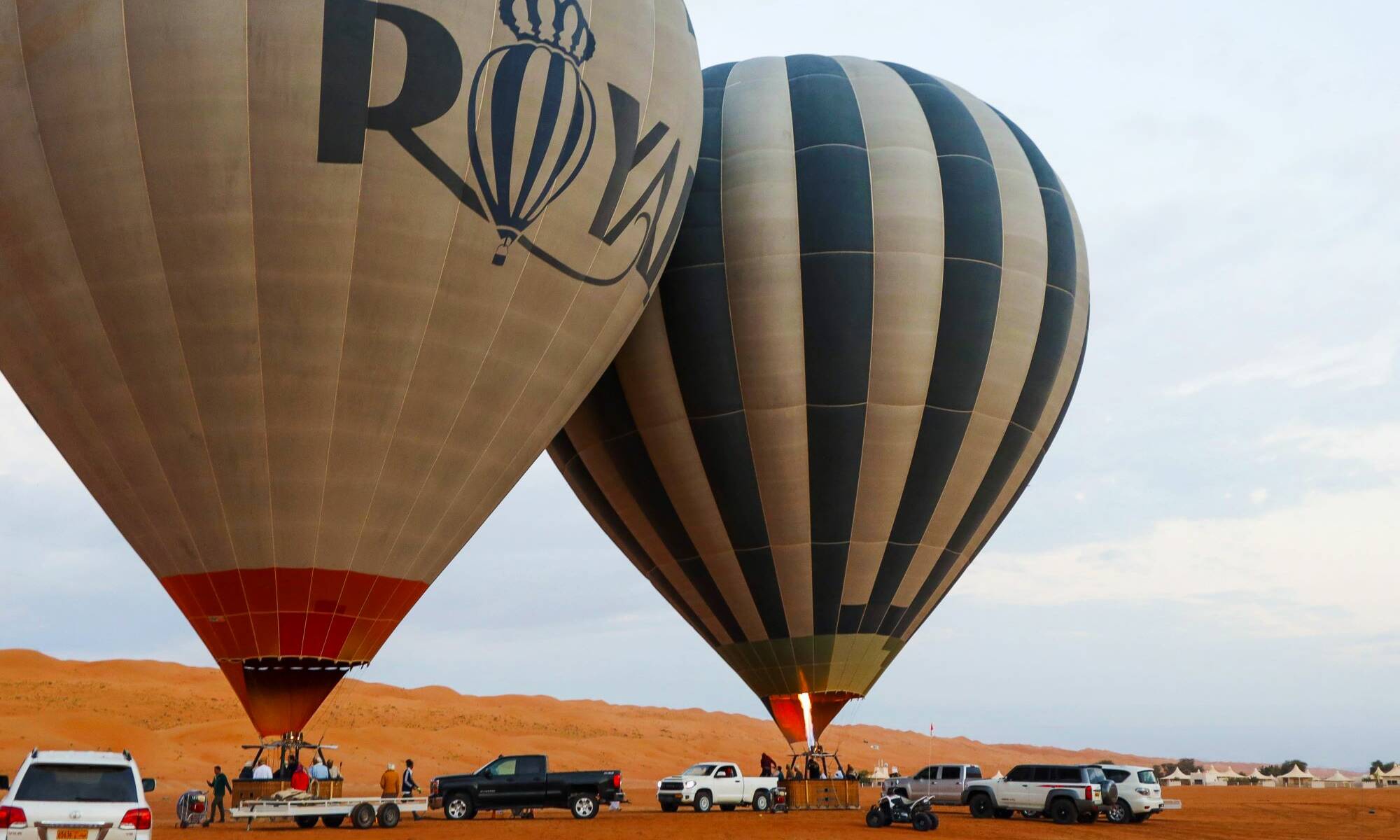 Wahiba Sands Luchtballon