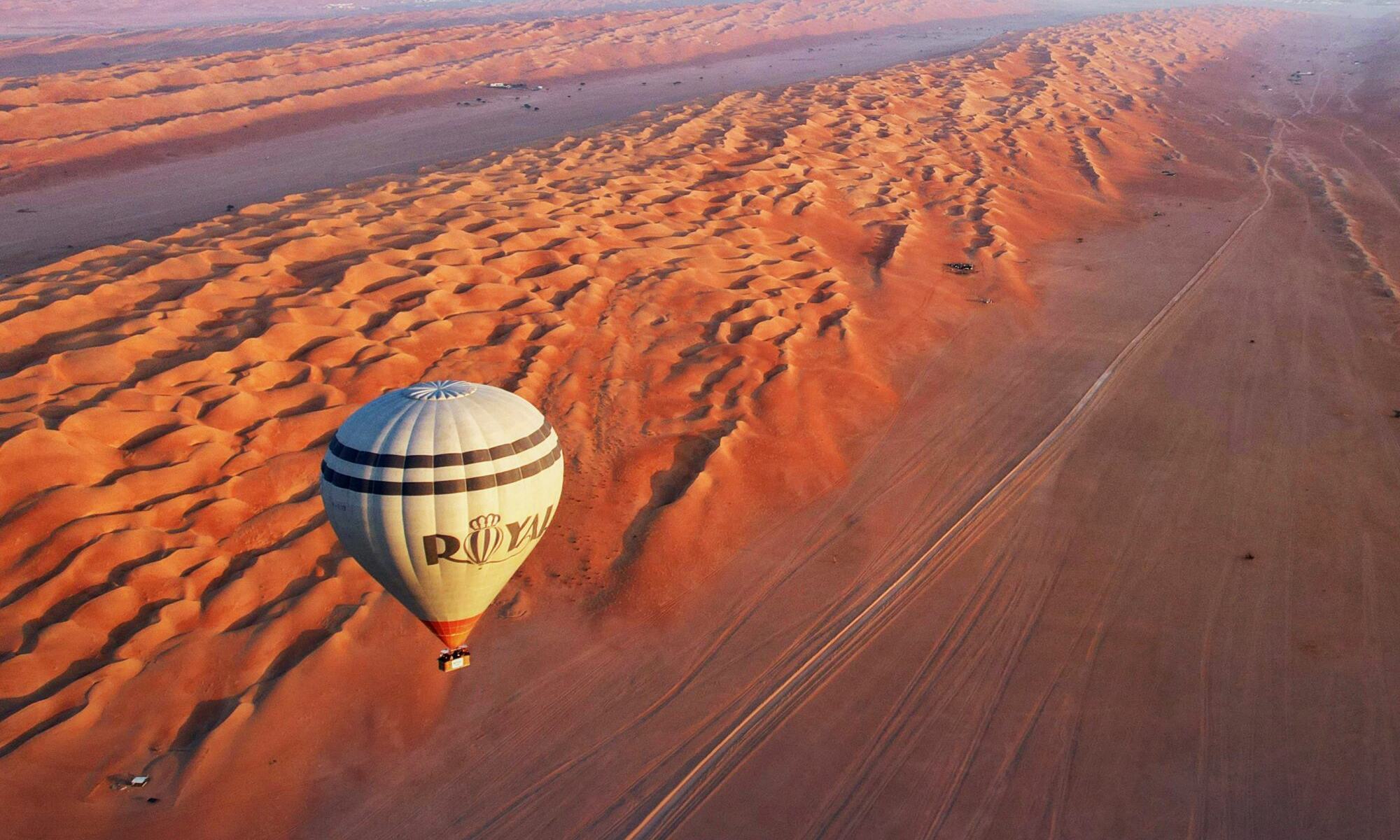 Wahiba Sands Luchtballon