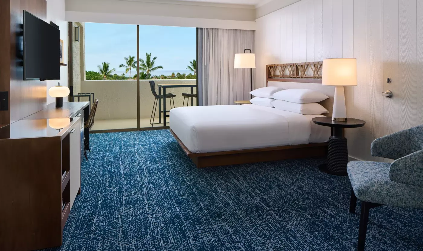 Amerika Hawaii Outrigger Kona Resort and Spa Ocean View Kamer