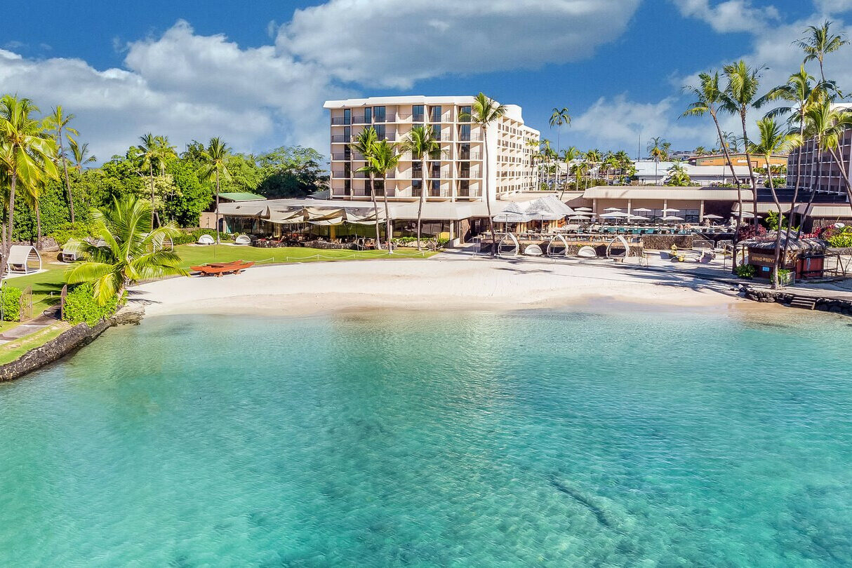 amerika hawaii courtyard king kamehameha kona beach hotel strand