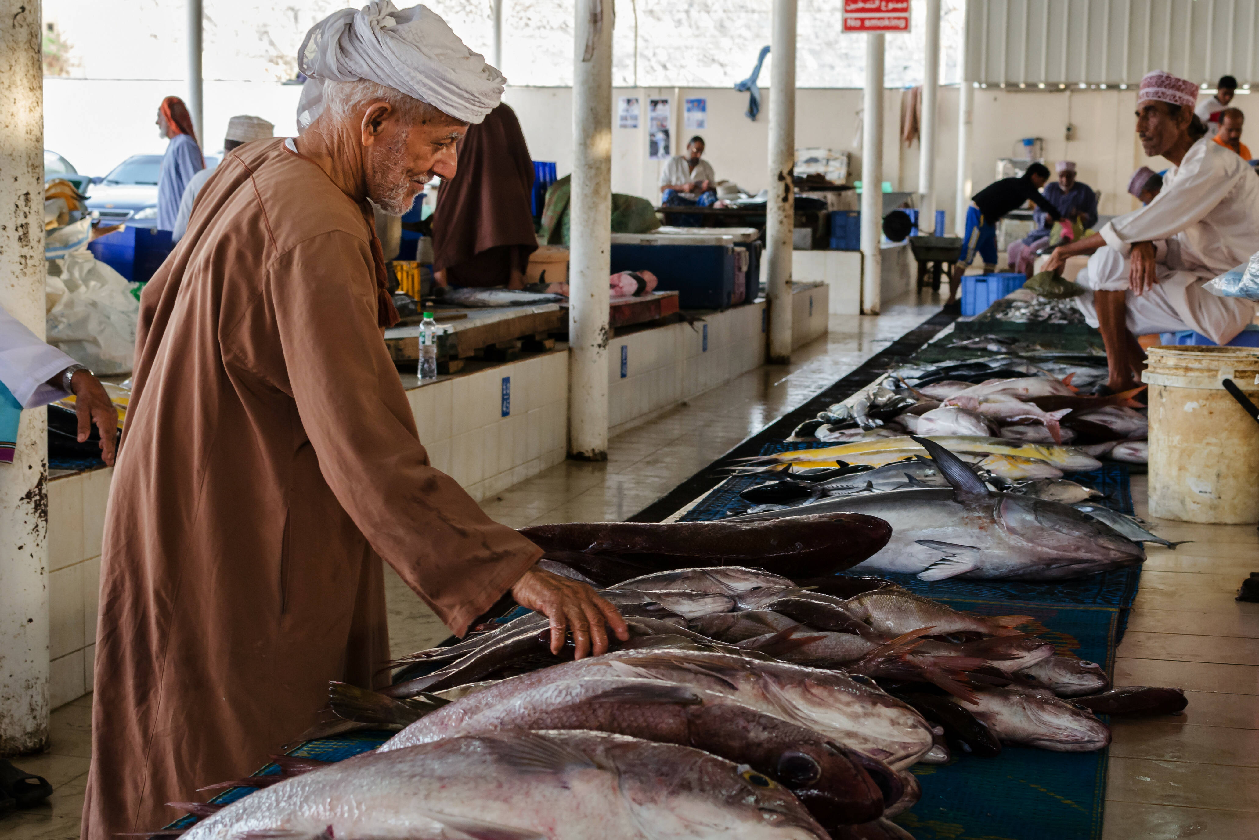 Muscat Muttrah vismarkt