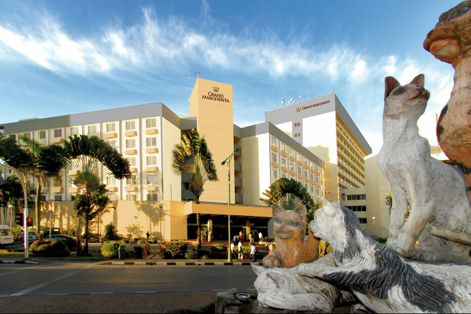 Maleisie Kuching Grand Margherita Hotel Facade