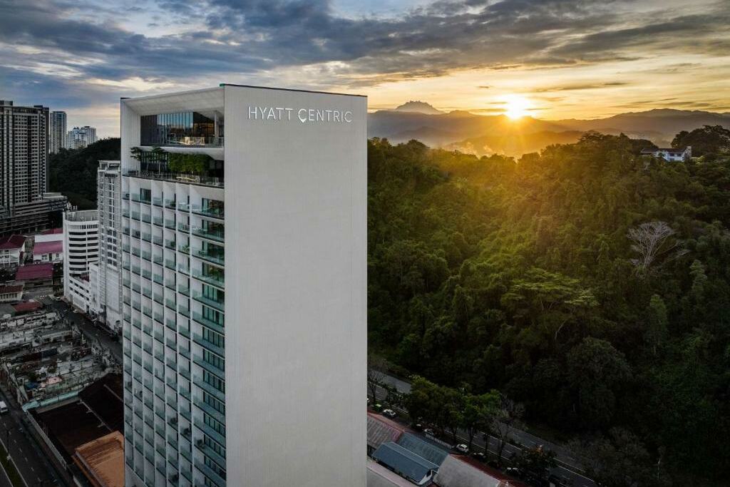 Maleisie Kota Kinabalu Hyatt Centric Facade