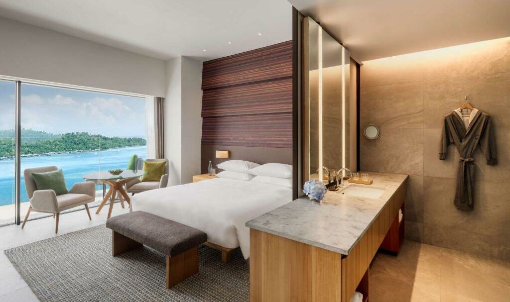 Maleisie Kota Kinabalu Hyatt Centric Standaard Sea View Kamer