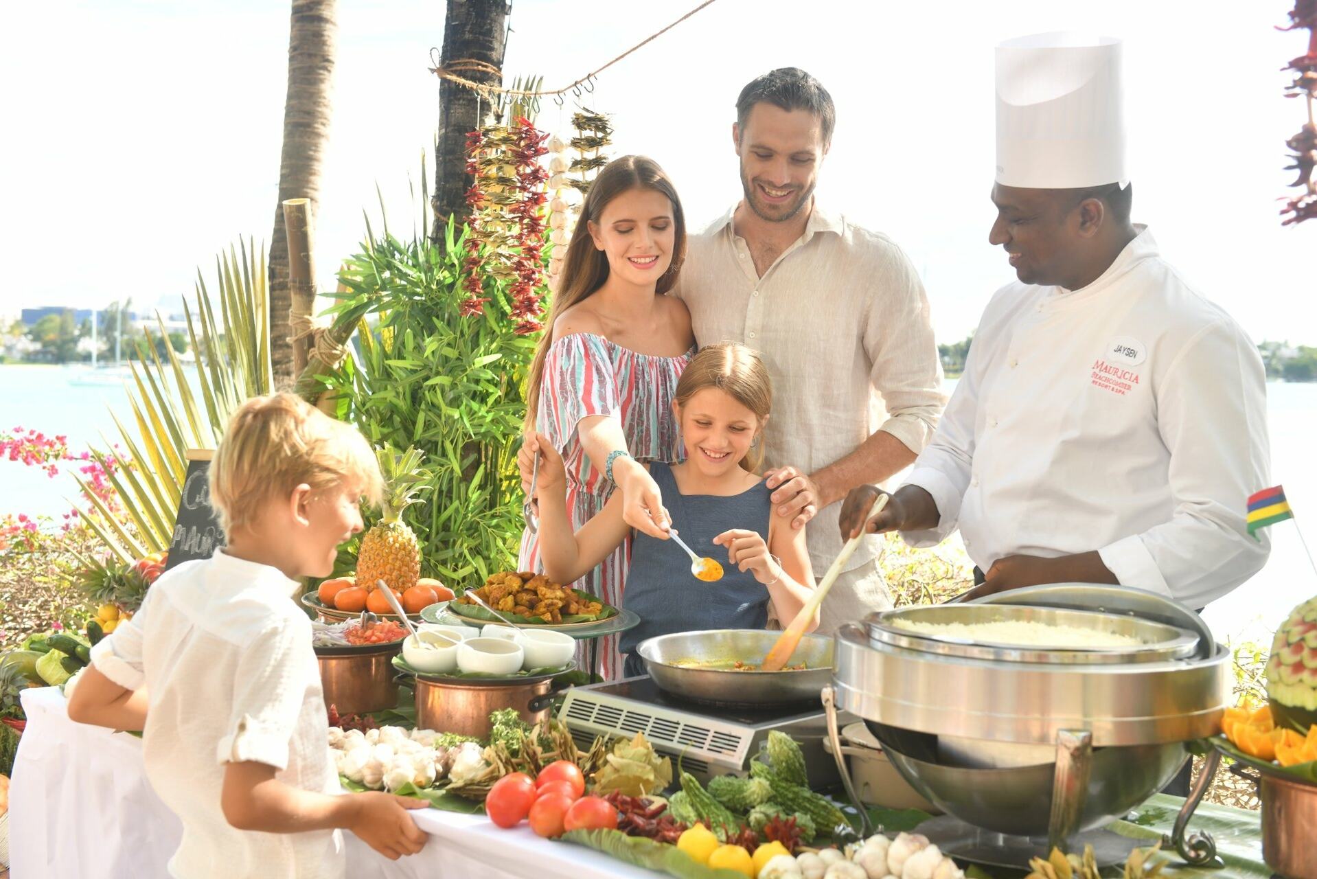Mauritius Grand Baie Mauricia Beachcomber Resort Spa Buffet