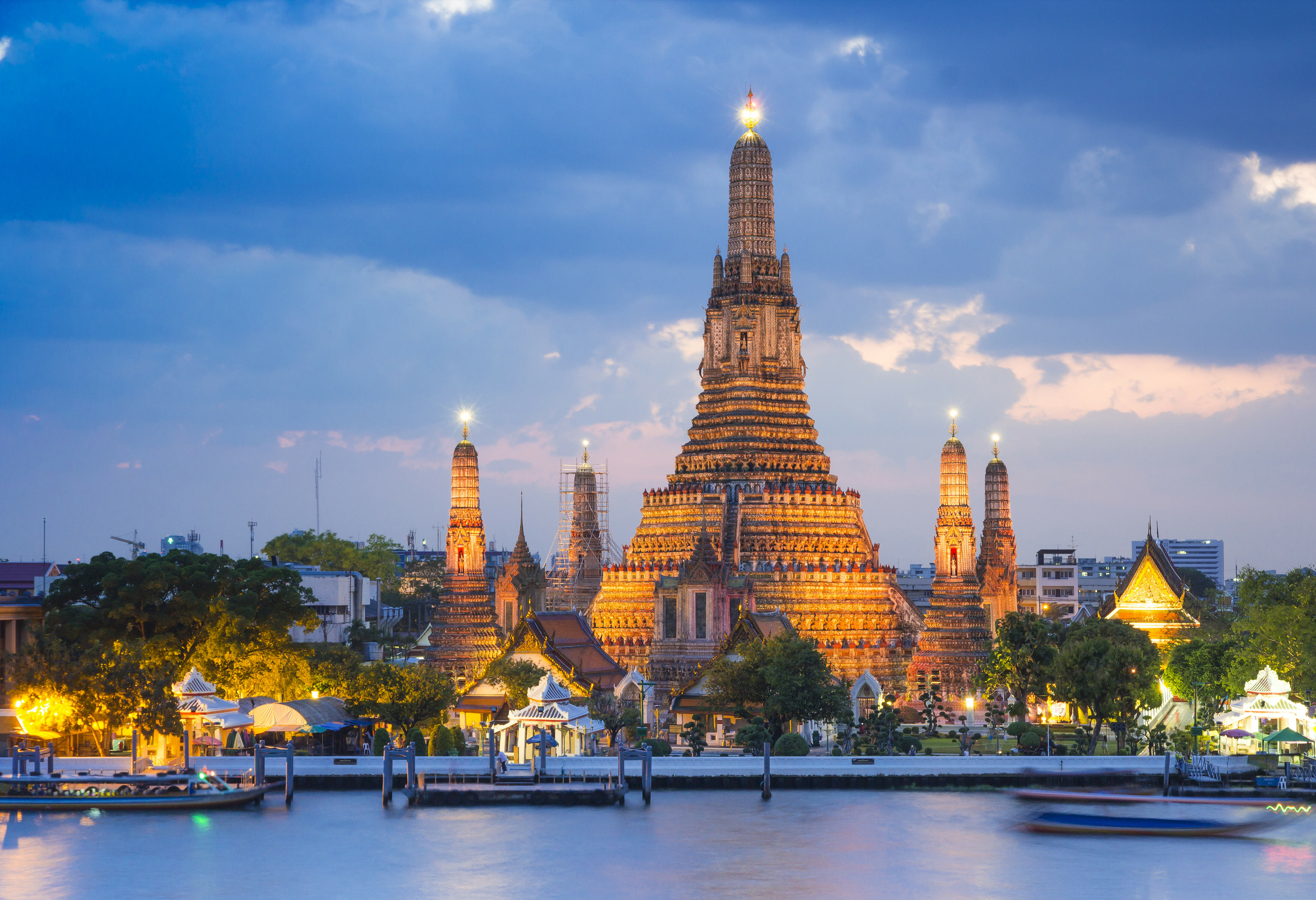 Wat Arun aan de rivier